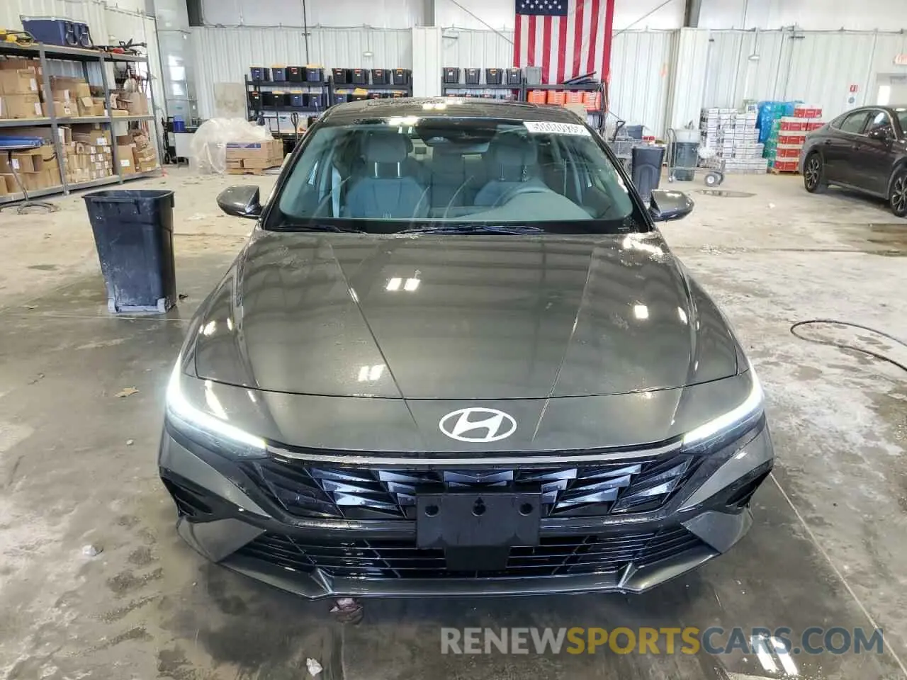5 fotografías del automóvil dañado KMHLS4DG6SU897550 HYUNDAI ELANTRA 2025