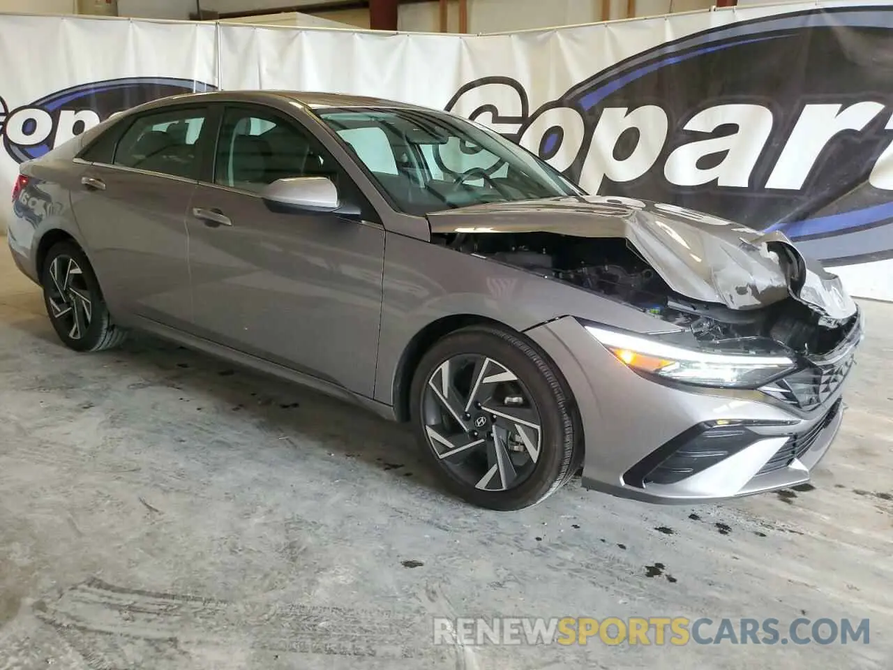 4 fotografías del automóvil dañado KMHLS4DG6SU903380 HYUNDAI ELANTRA 2025