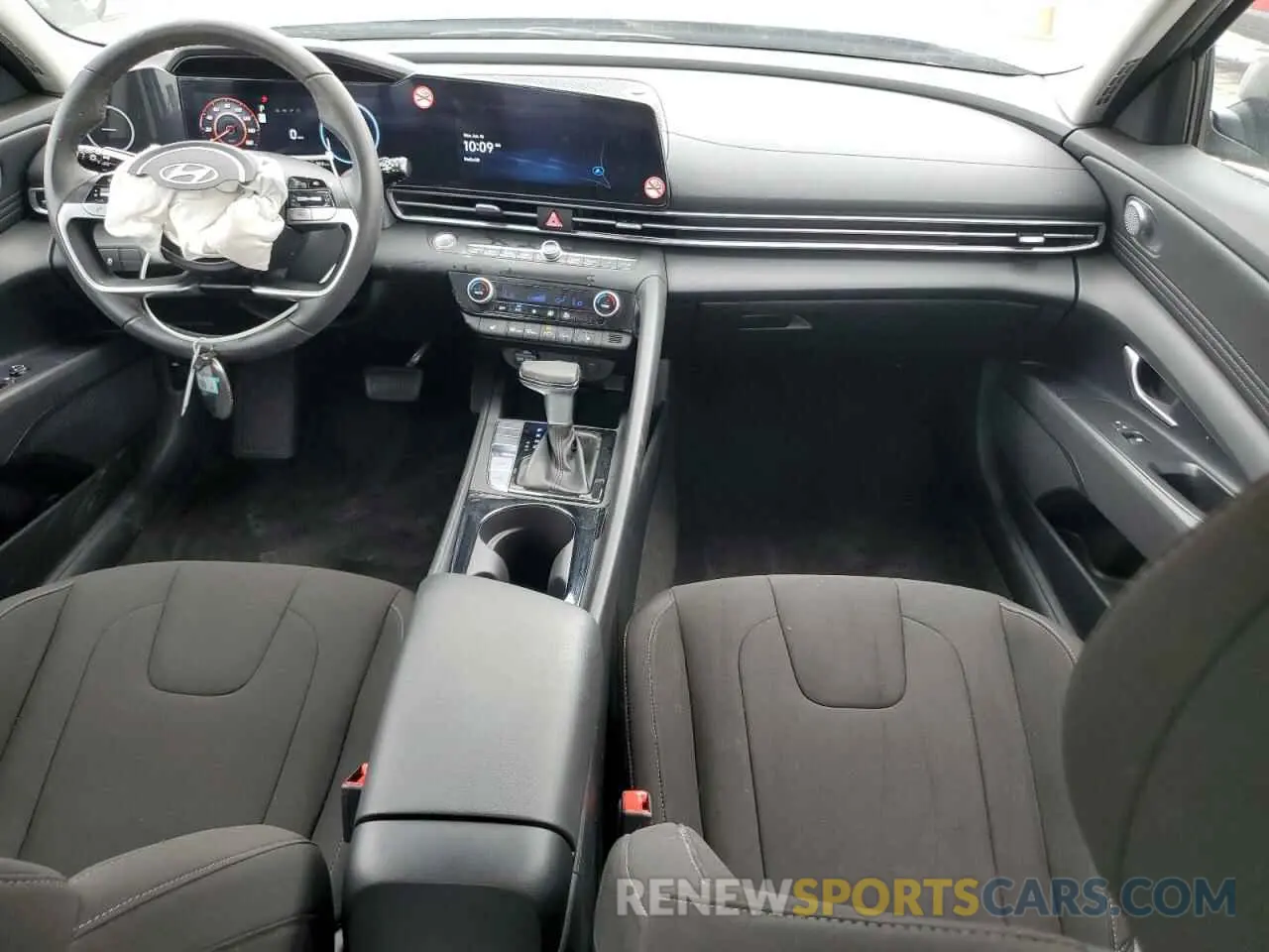 8 fotografías del automóvil dañado KMHLS4DG6SU903380 HYUNDAI ELANTRA 2025