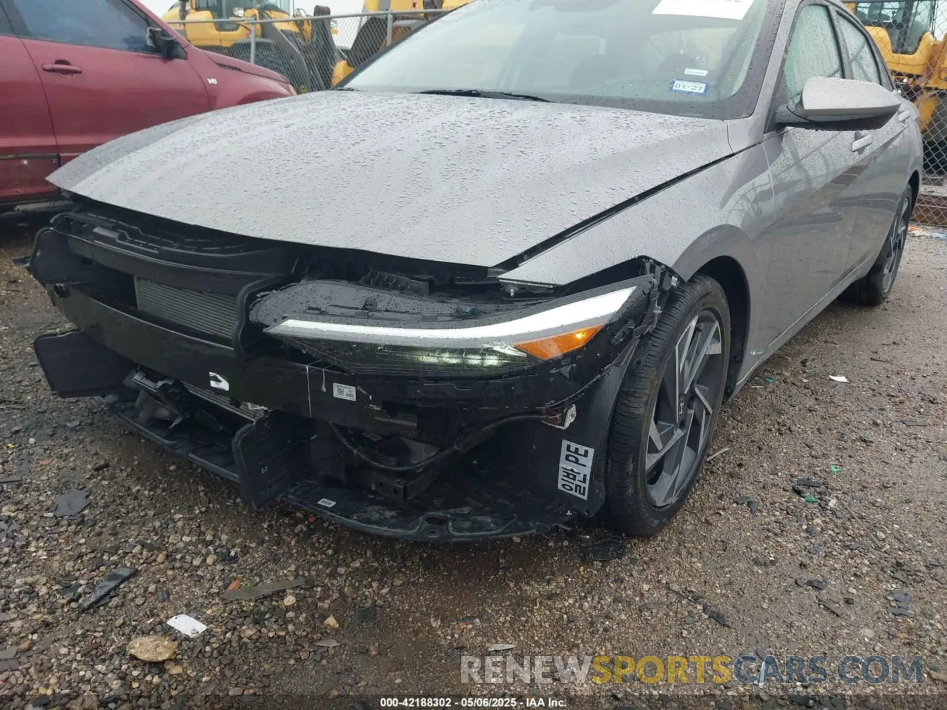 6 fotografías del automóvil dañado KMHLS4DG7SU952152 HYUNDAI ELANTRA 2025