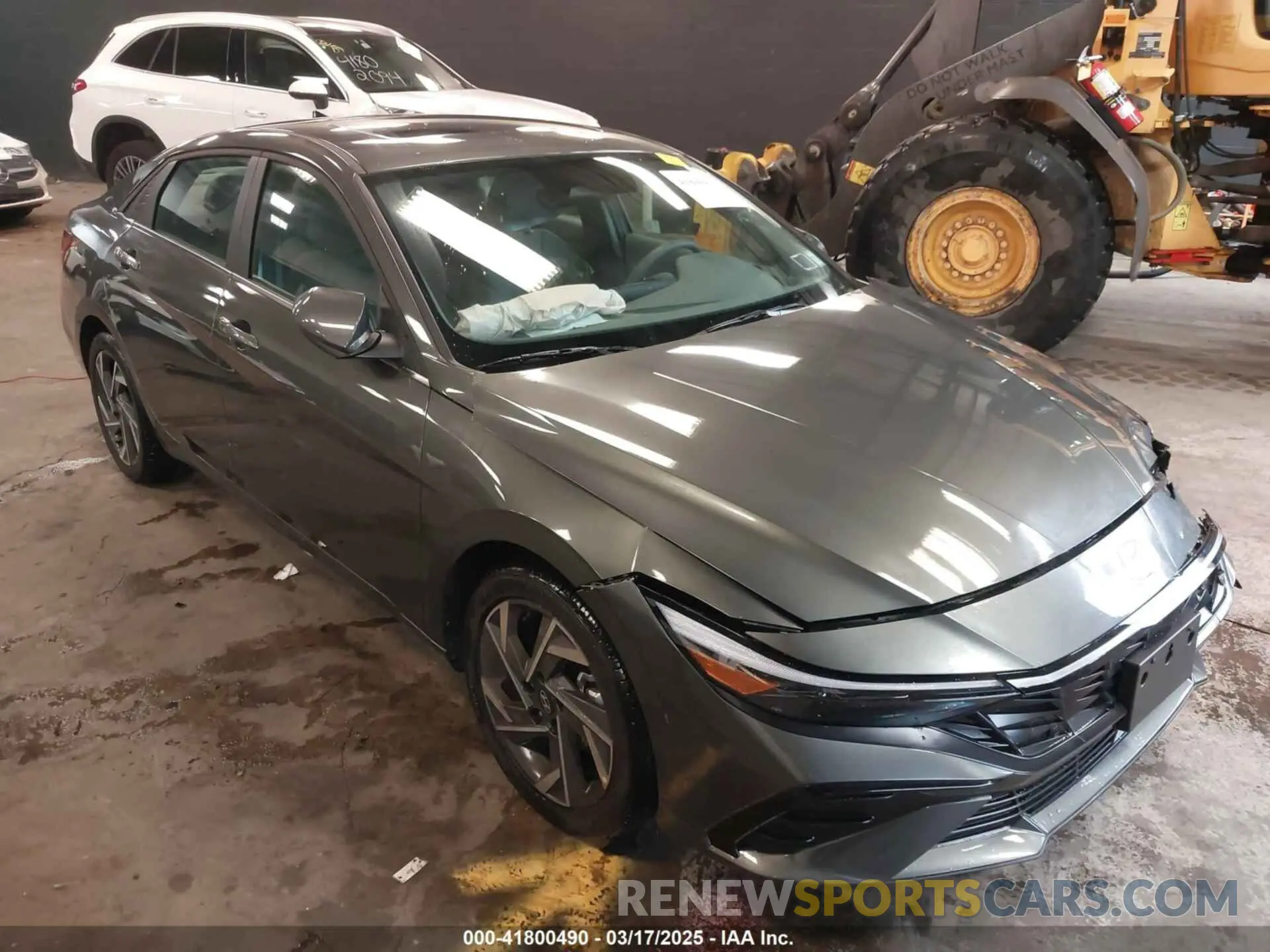1 fotografías del automóvil dañado KMHLS4DG8SU854375 HYUNDAI ELANTRA 2025