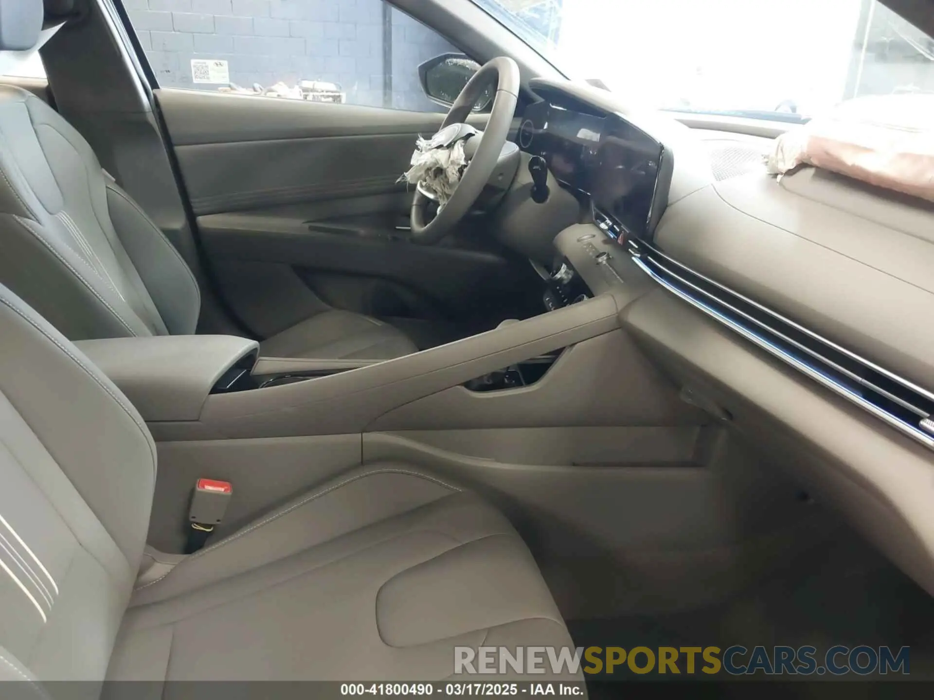 5 fotografías del automóvil dañado KMHLS4DG8SU854375 HYUNDAI ELANTRA 2025