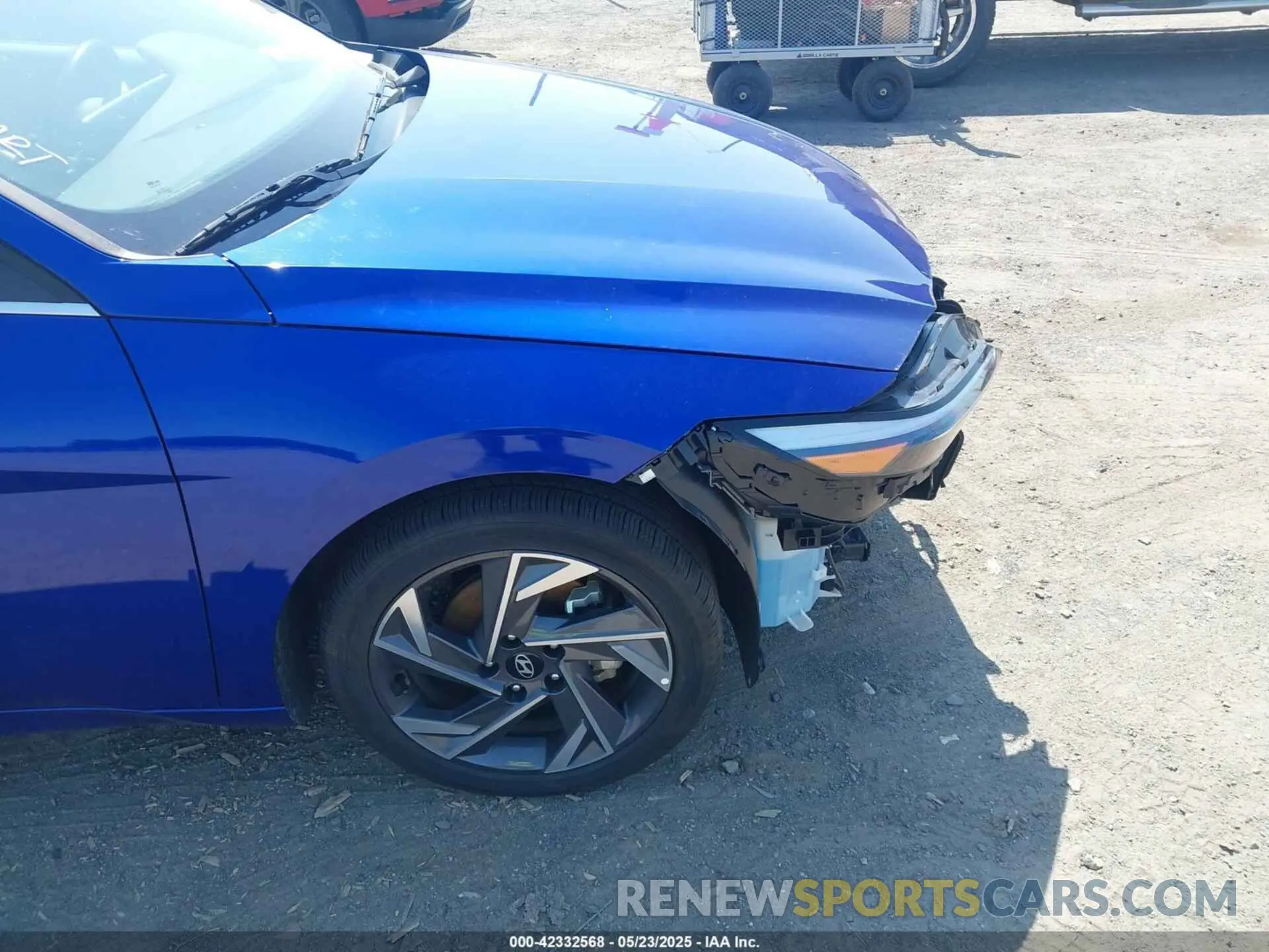 17 fotografías del automóvil dañado KMHLS4DG9SU898434 HYUNDAI ELANTRA 2025