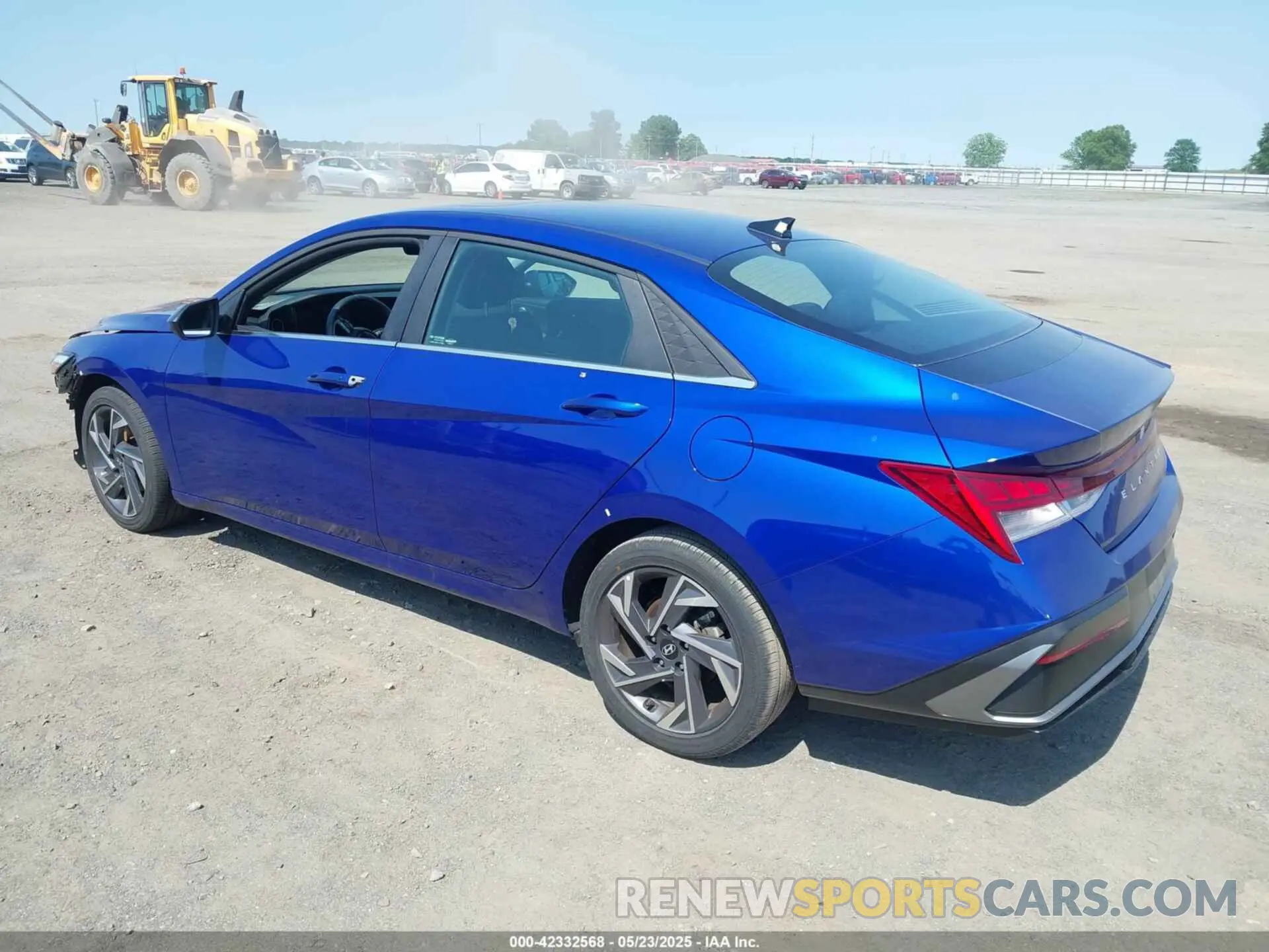 3 fotografías del automóvil dañado KMHLS4DG9SU898434 HYUNDAI ELANTRA 2025