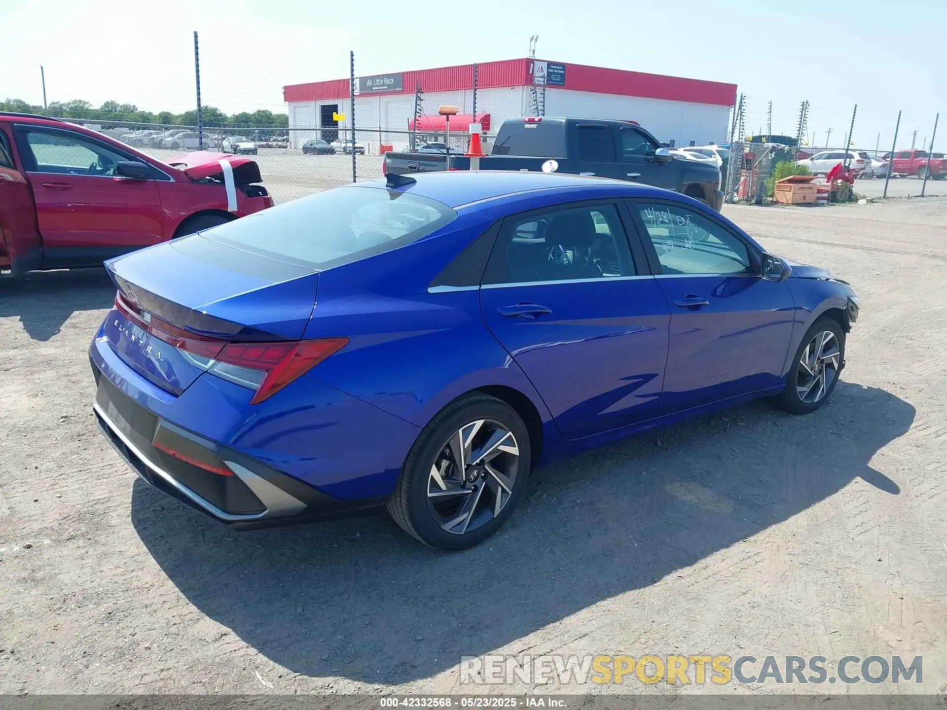 4 fotografías del automóvil dañado KMHLS4DG9SU898434 HYUNDAI ELANTRA 2025