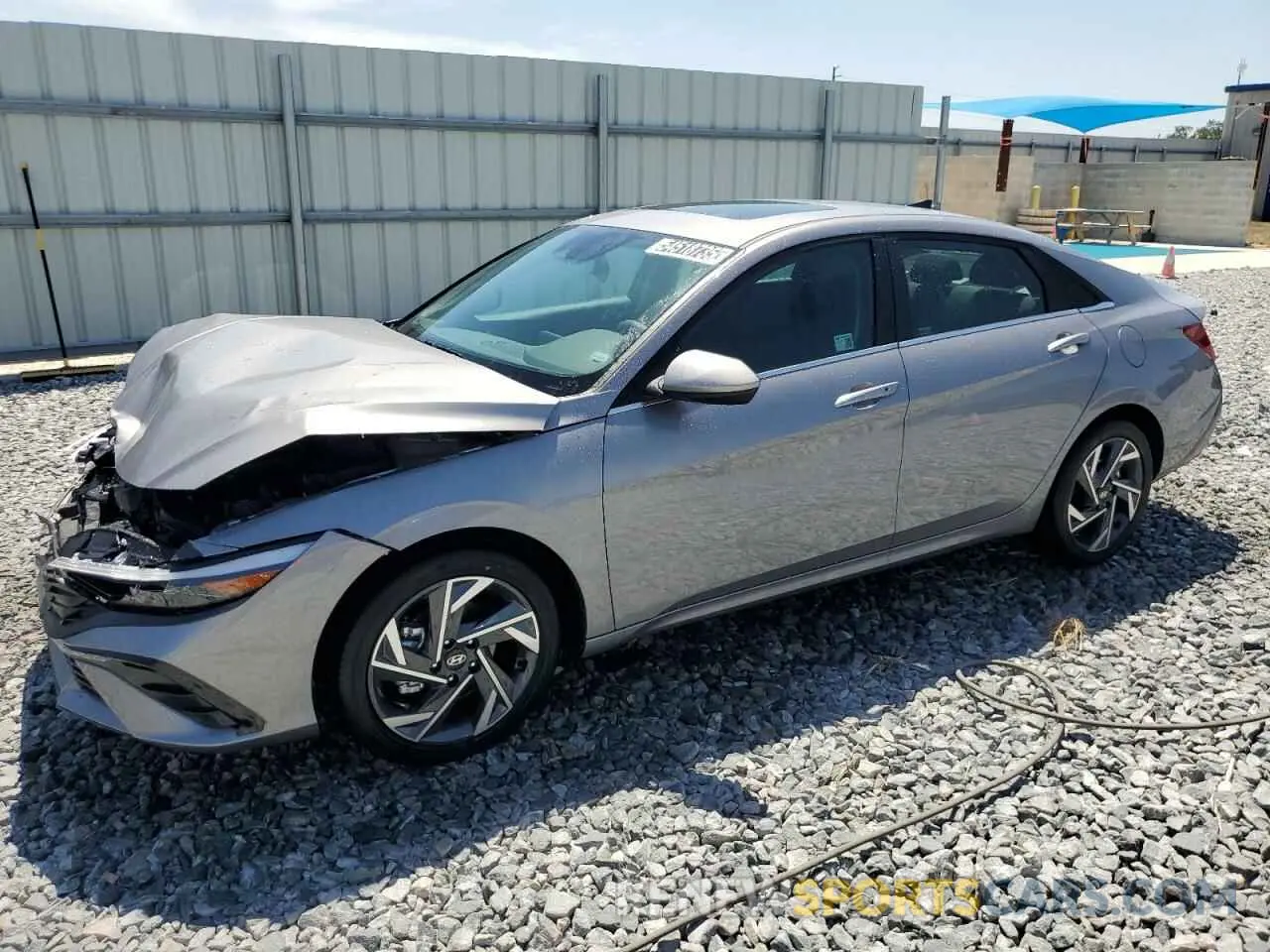 1 fotografías del automóvil dañado KMHLS4DG9SU943131 HYUNDAI ELANTRA 2025