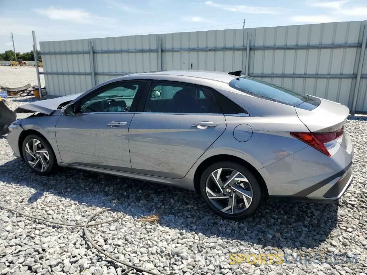 2 fotografías del automóvil dañado KMHLS4DG9SU943131 HYUNDAI ELANTRA 2025