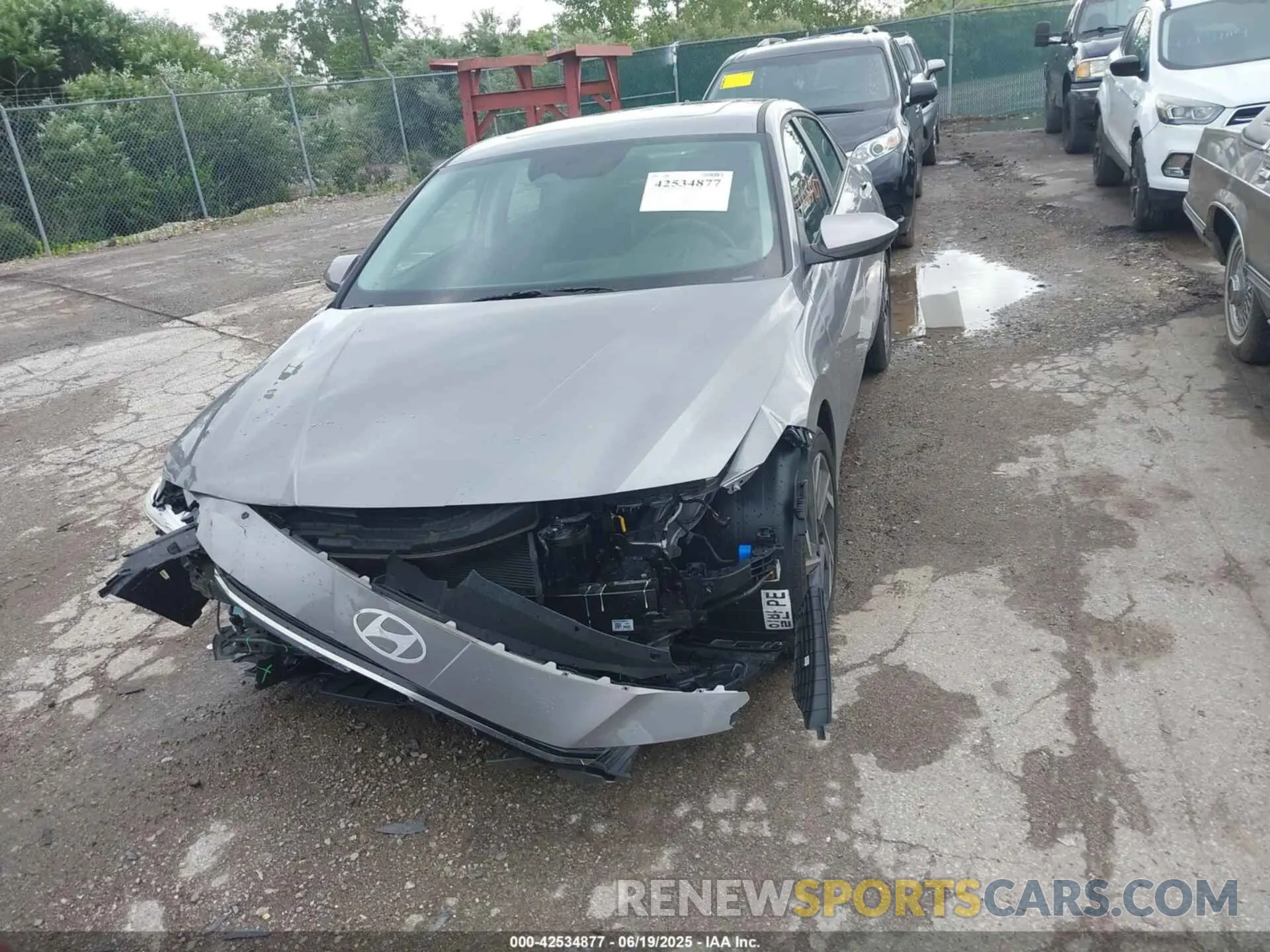 12 fotografías del automóvil dañado KMHLS4DGXSU860663 HYUNDAI ELANTRA 2025
