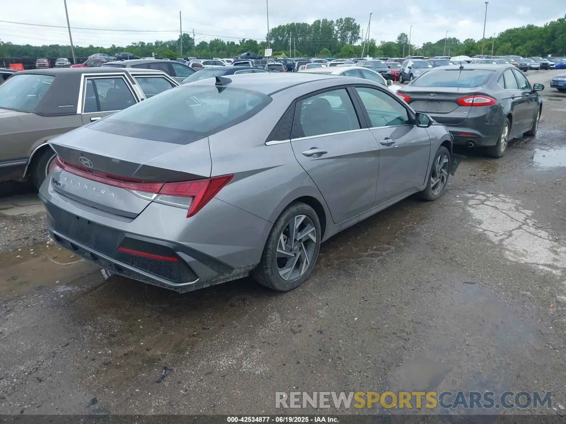 4 fotografías del automóvil dañado KMHLS4DGXSU860663 HYUNDAI ELANTRA 2025