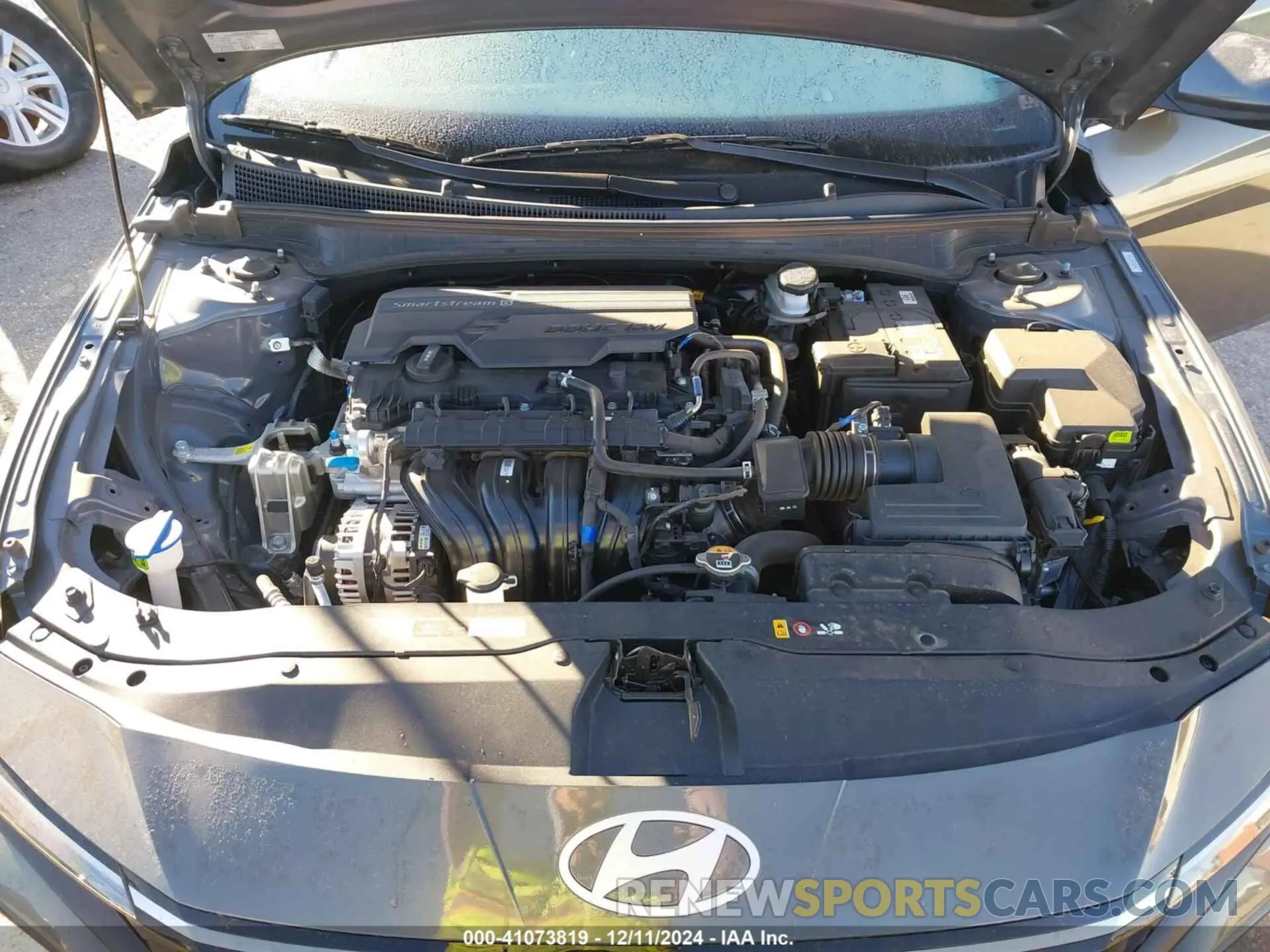 10 fotografías del automóvil dañado KMHLS4DGXSU861568 HYUNDAI ELANTRA 2025