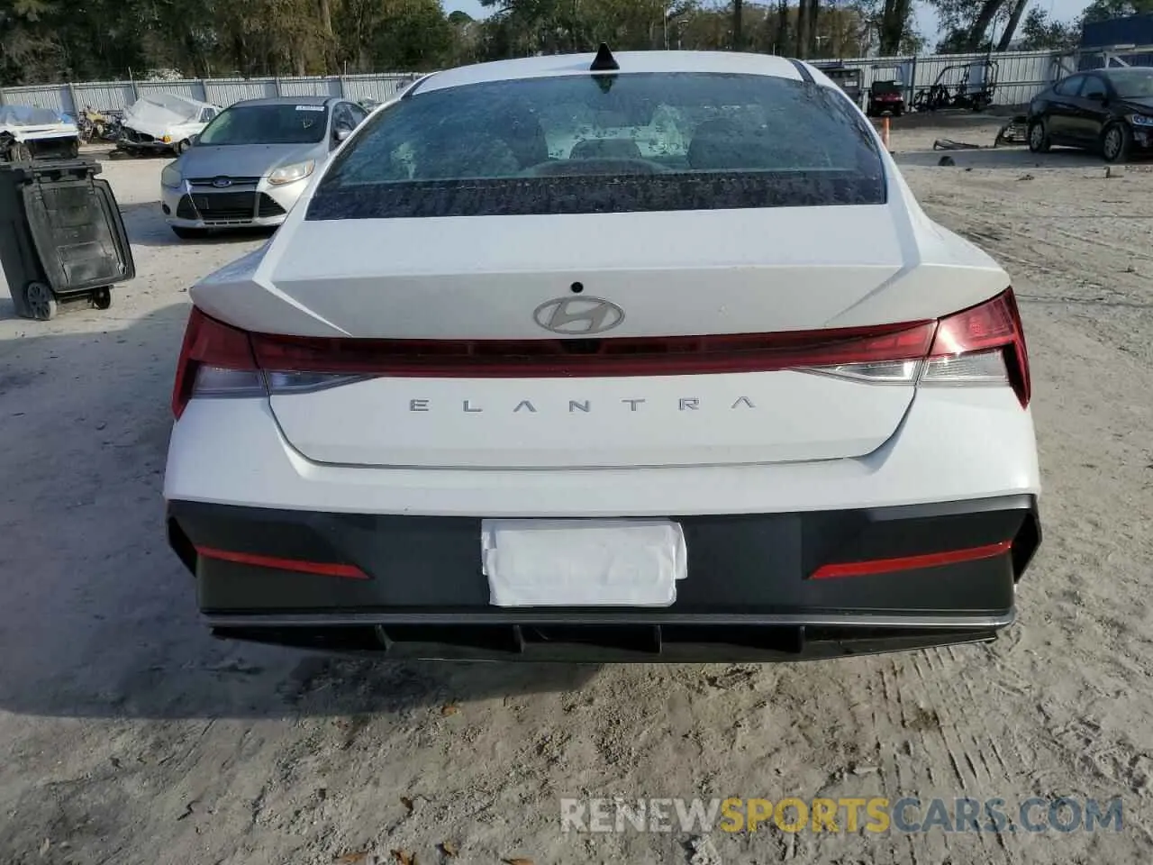 6 fotografías del automóvil dañado KMHLS4DGXSU862428 HYUNDAI ELANTRA 2025