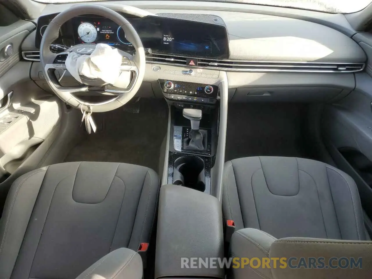 8 fotografías del automóvil dañado KMHLS4DGXSU862428 HYUNDAI ELANTRA 2025