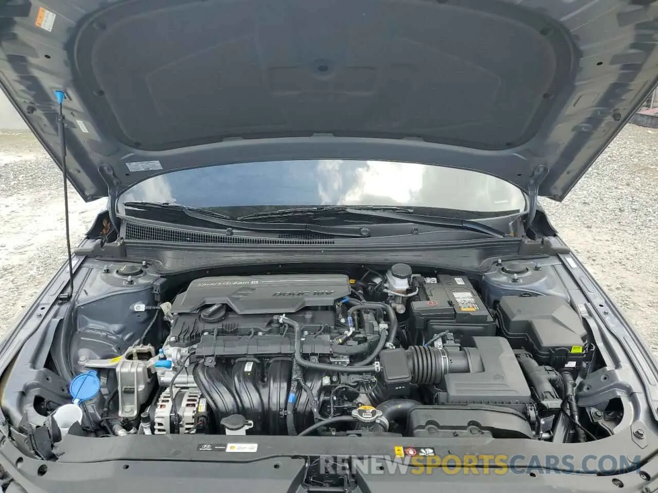 12 fotografías del automóvil dañado KMHLS4DGXSU877155 HYUNDAI ELANTRA 2025