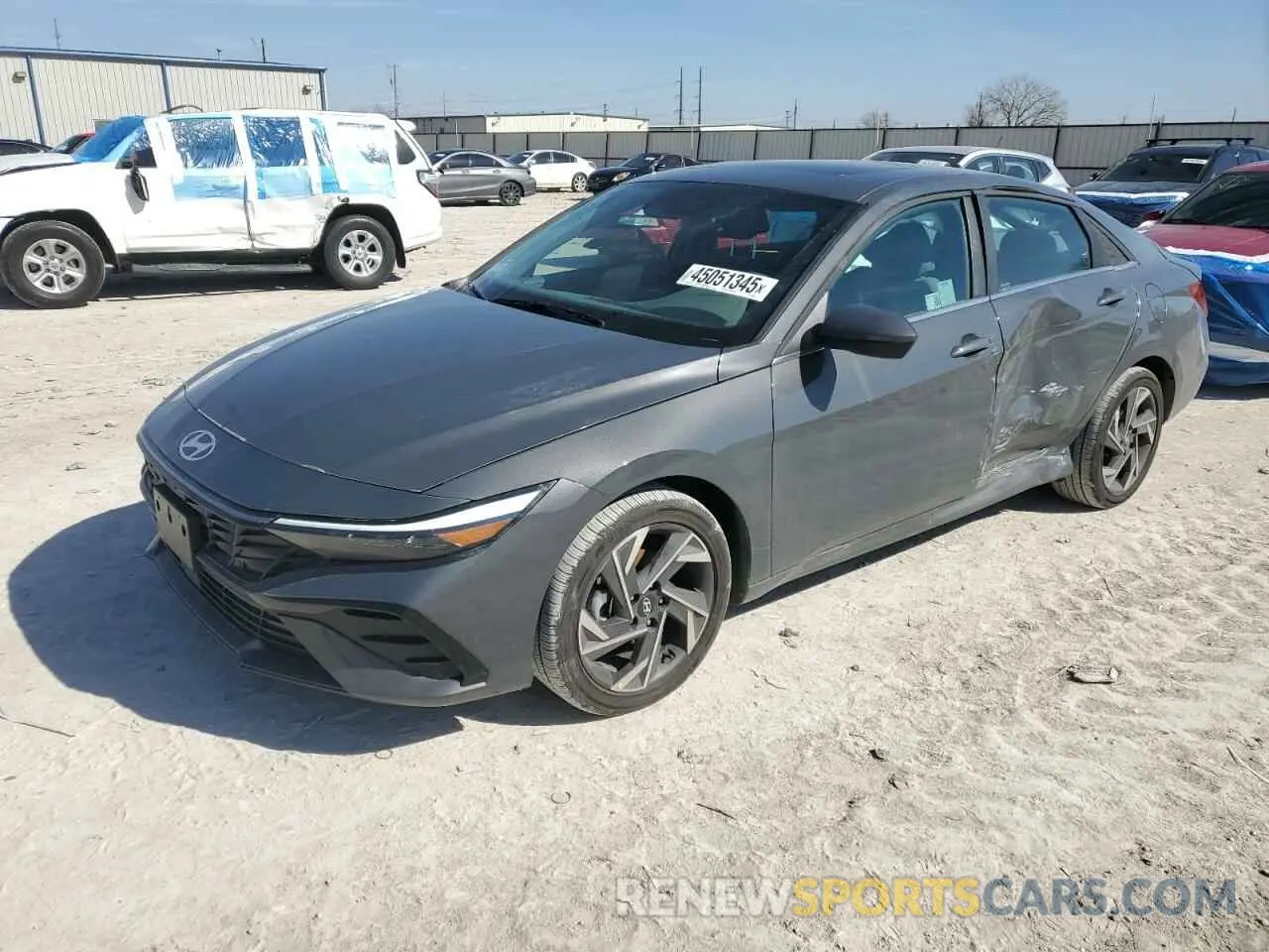 1 fotografías del automóvil dañado KMHLS4DGXSU895011 HYUNDAI ELANTRA 2025