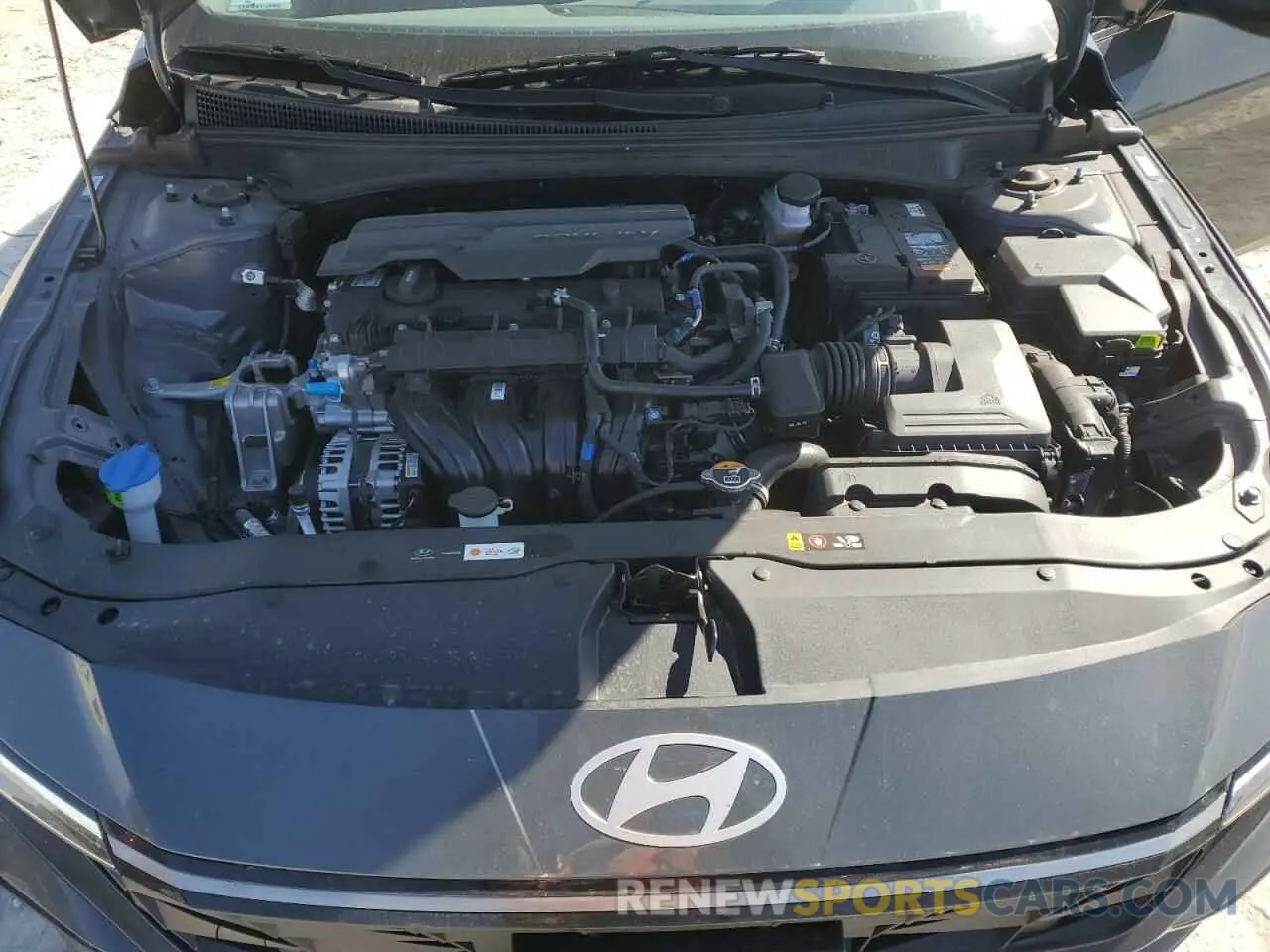 11 fotografías del automóvil dañado KMHLS4DGXSU895011 HYUNDAI ELANTRA 2025