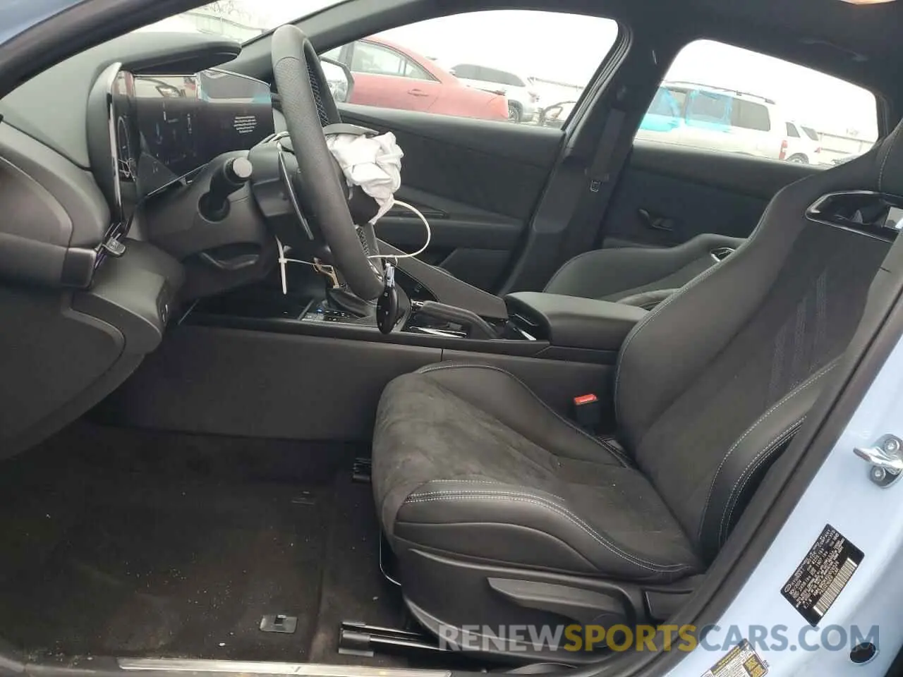 7 fotografías del automóvil dañado KMHLW4DK4SU026526 HYUNDAI ELANTRA 2025
