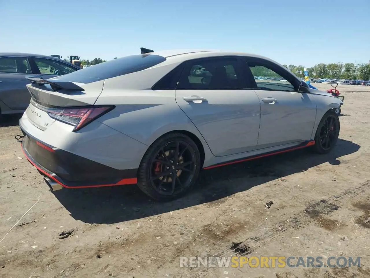 3 fotografías del automóvil dañado KMHLW4DK4SU026798 HYUNDAI ELANTRA 2025