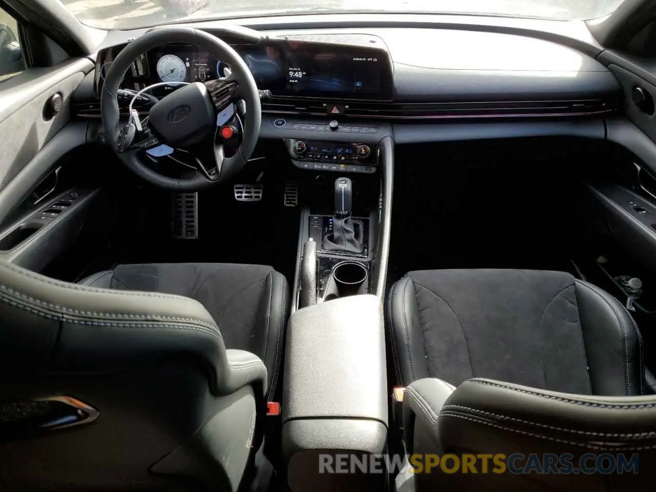8 fotografías del automóvil dañado KMHLW4DK6SU023174 HYUNDAI ELANTRA 2025