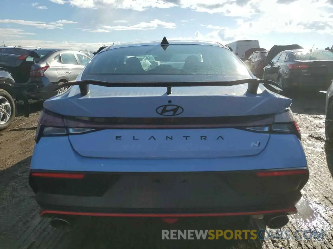 6 fotografías del automóvil dañado KMHLW4DK8SU024018 HYUNDAI ELANTRA 2025