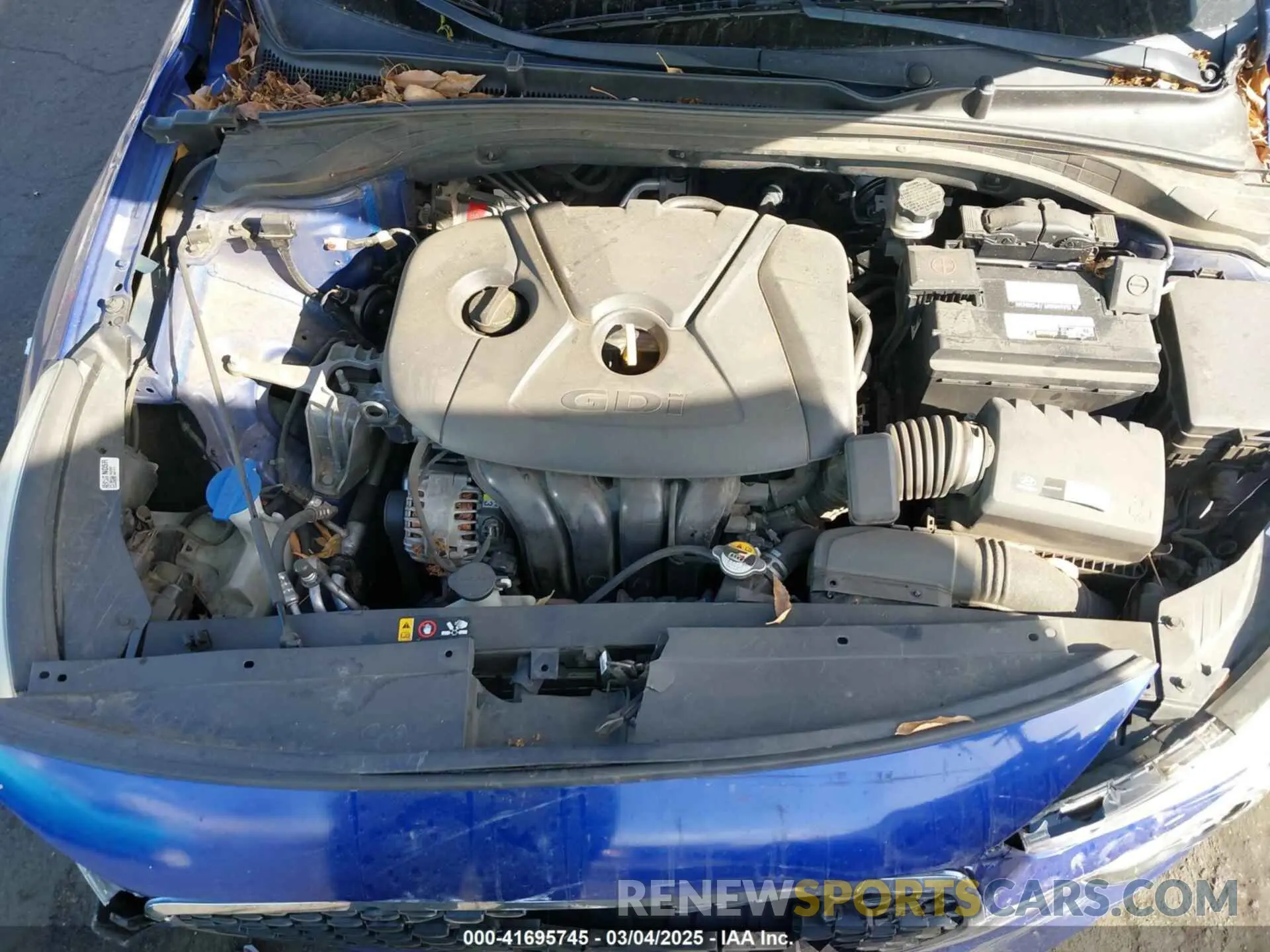 10 fotografías del automóvil dañado KMHH35LE7KU091600 HYUNDAI ELANTRA GT 2019