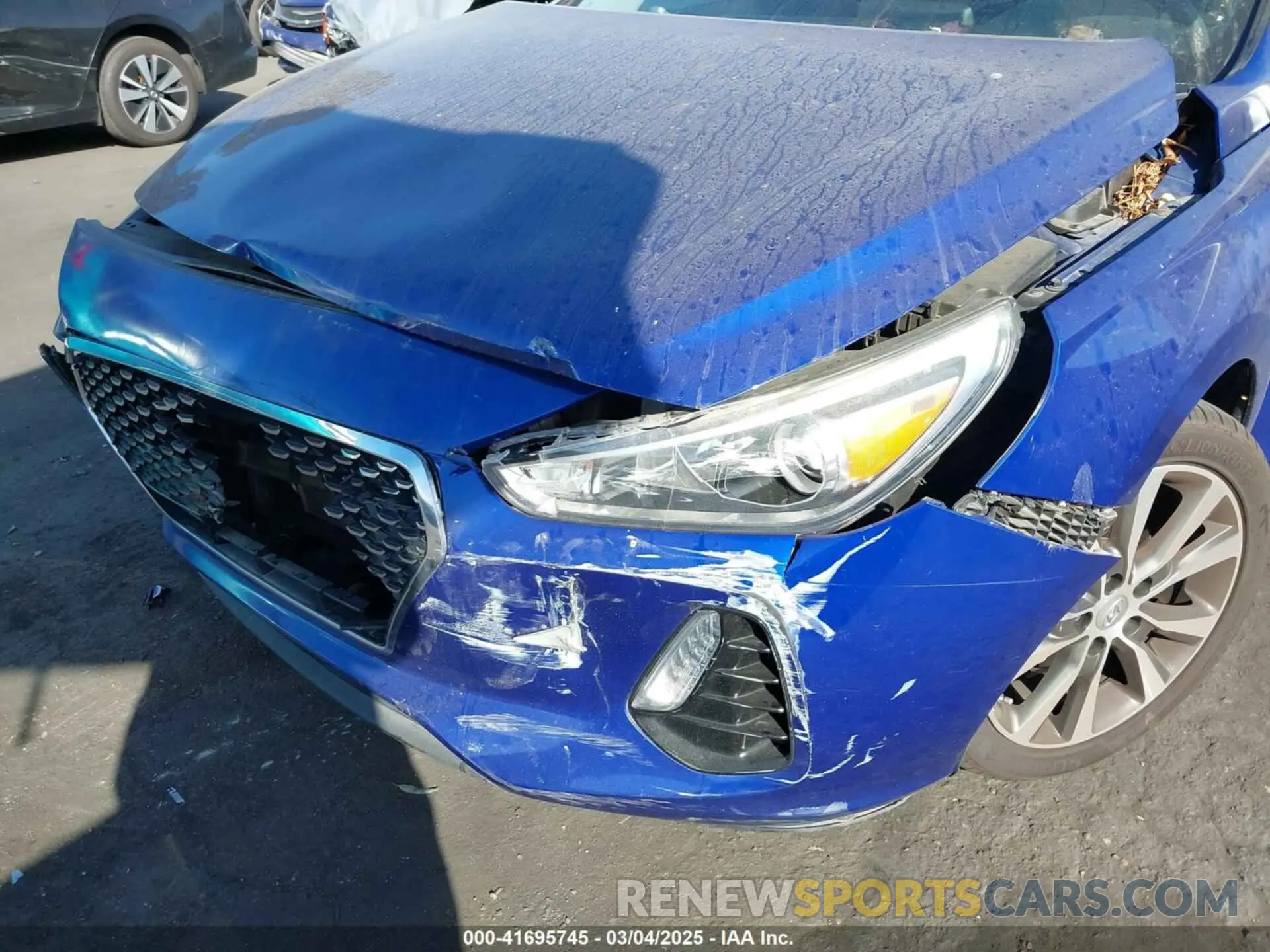 6 fotografías del automóvil dañado KMHH35LE7KU091600 HYUNDAI ELANTRA GT 2019