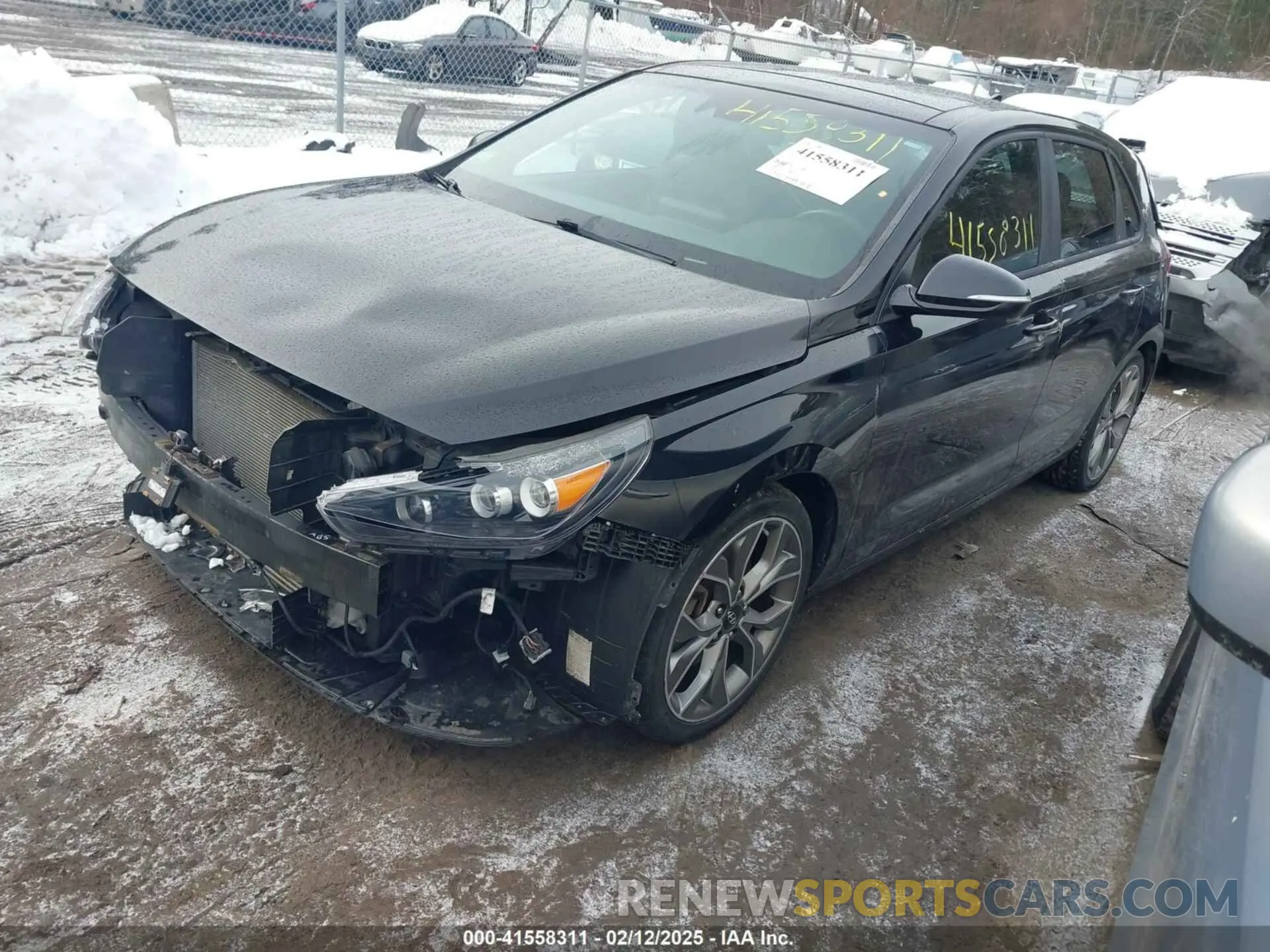 2 fotografías del automóvil dañado KMHH55LC4KU106319 HYUNDAI ELANTRA GT 2019