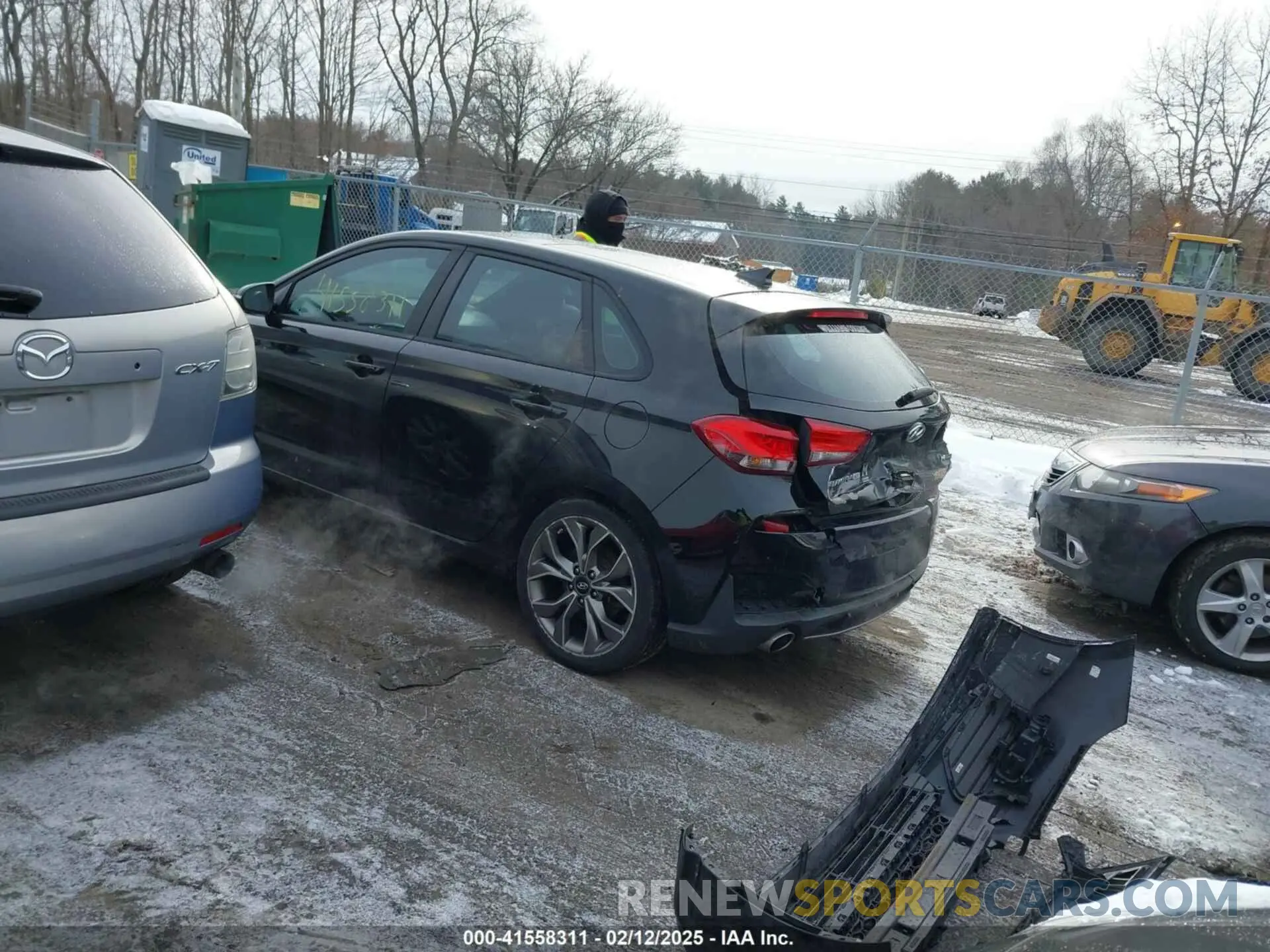 3 fotografías del automóvil dañado KMHH55LC4KU106319 HYUNDAI ELANTRA GT 2019