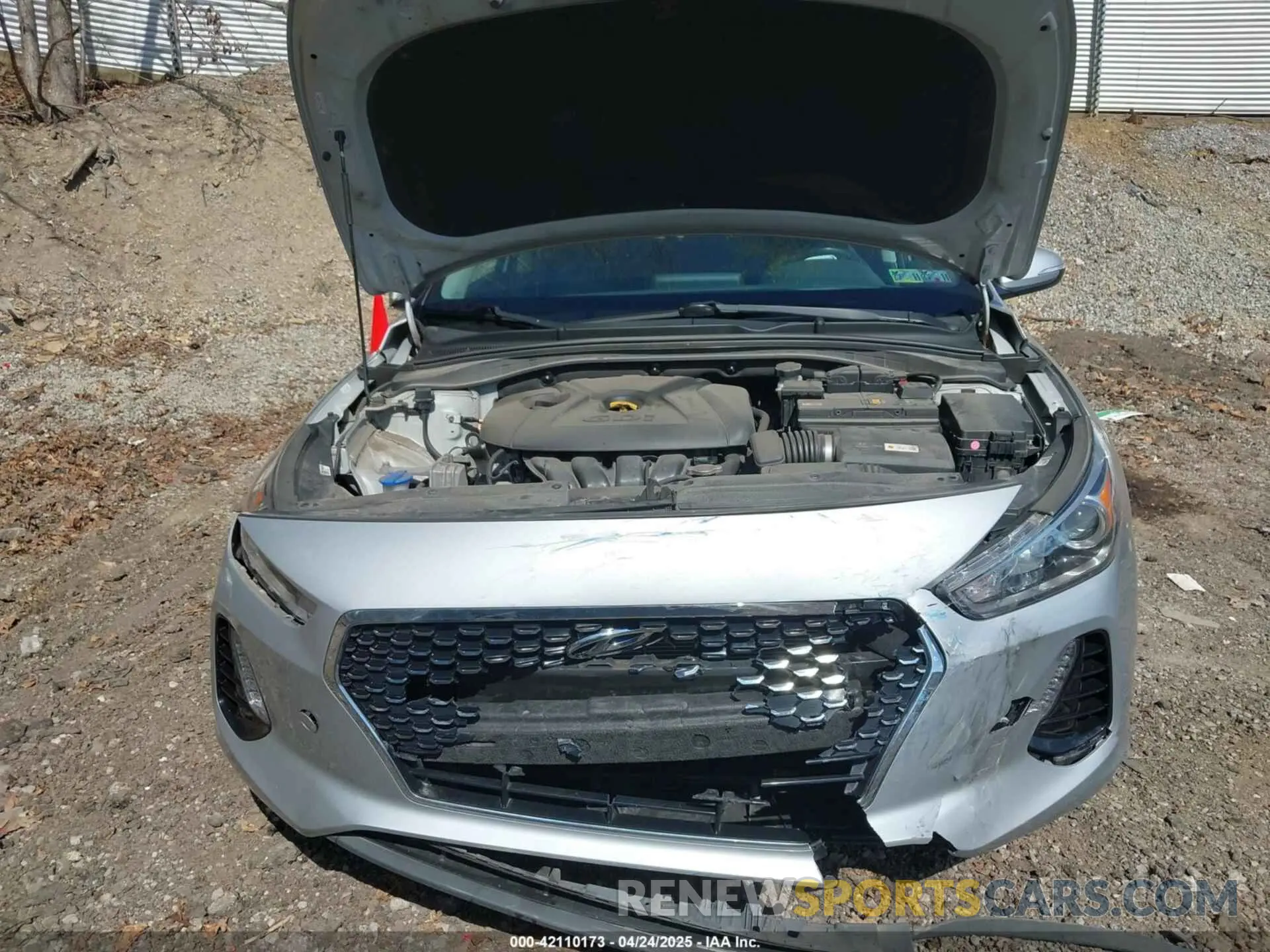 6 fotografías del automóvil dañado KMHH35LE1LU146270 HYUNDAI ELANTRA GT 2020
