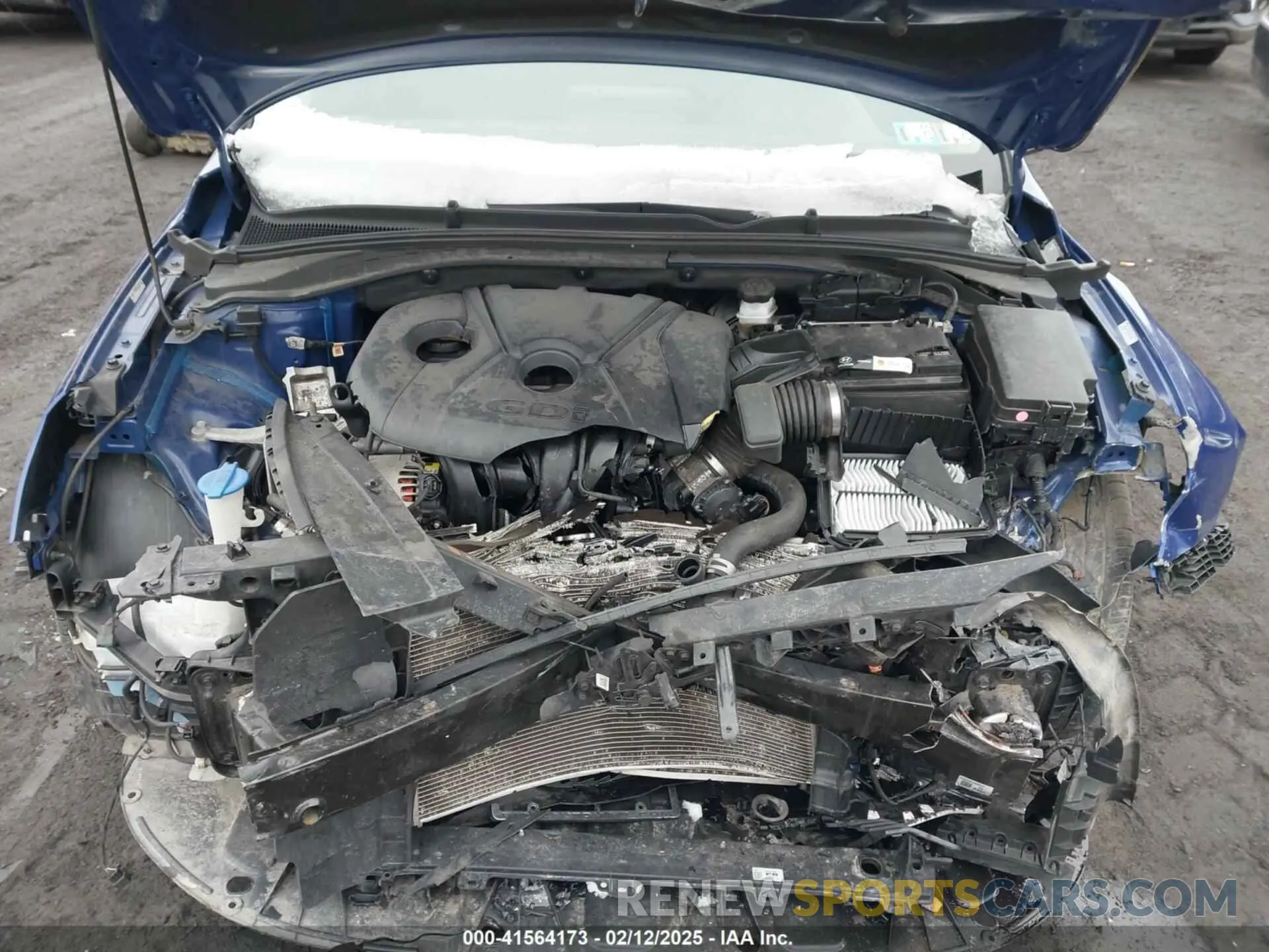 10 fotografías del automóvil dañado KMHH35LE2LU137626 HYUNDAI ELANTRA GT 2020