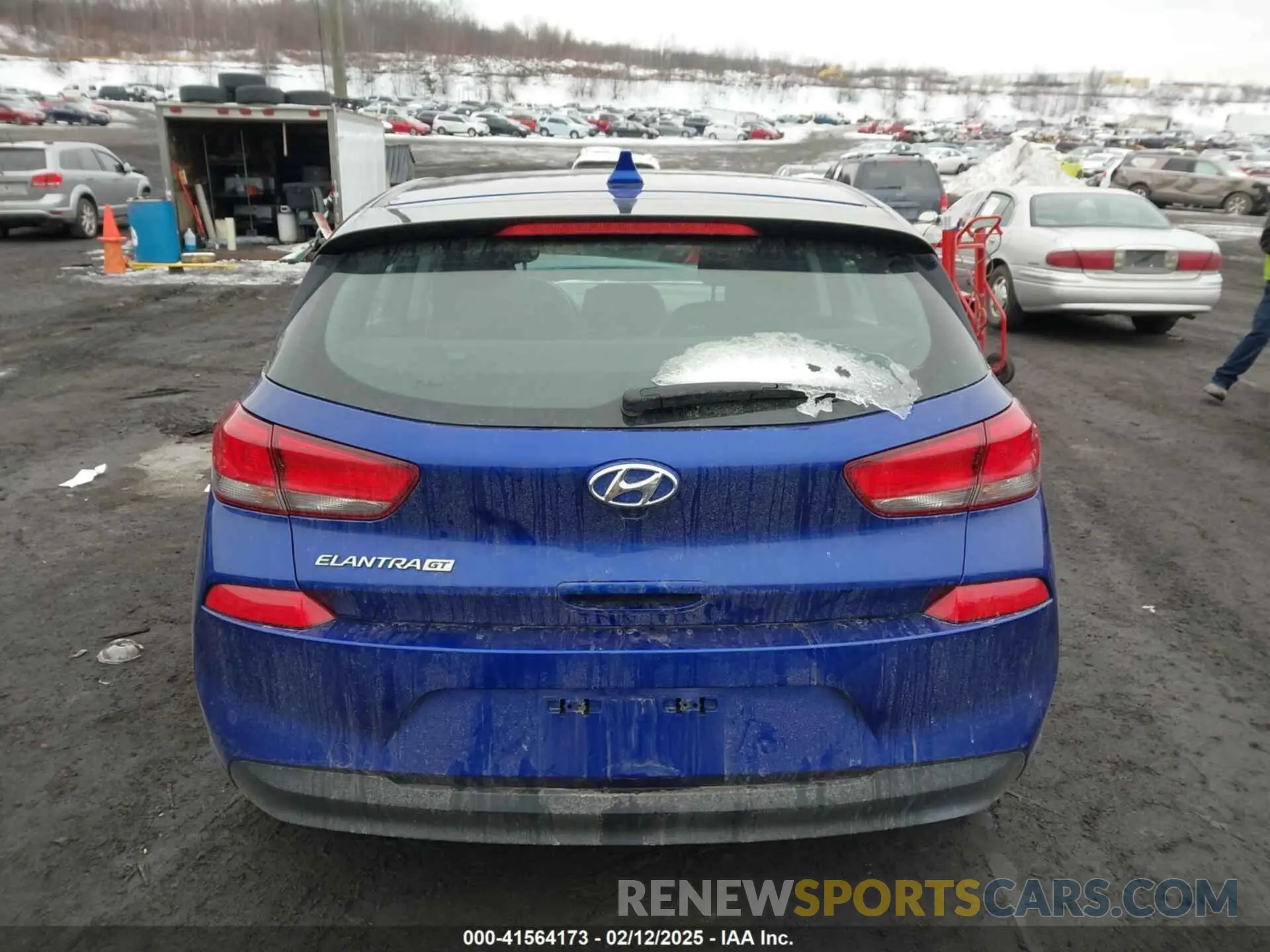 15 fotografías del automóvil dañado KMHH35LE2LU137626 HYUNDAI ELANTRA GT 2020