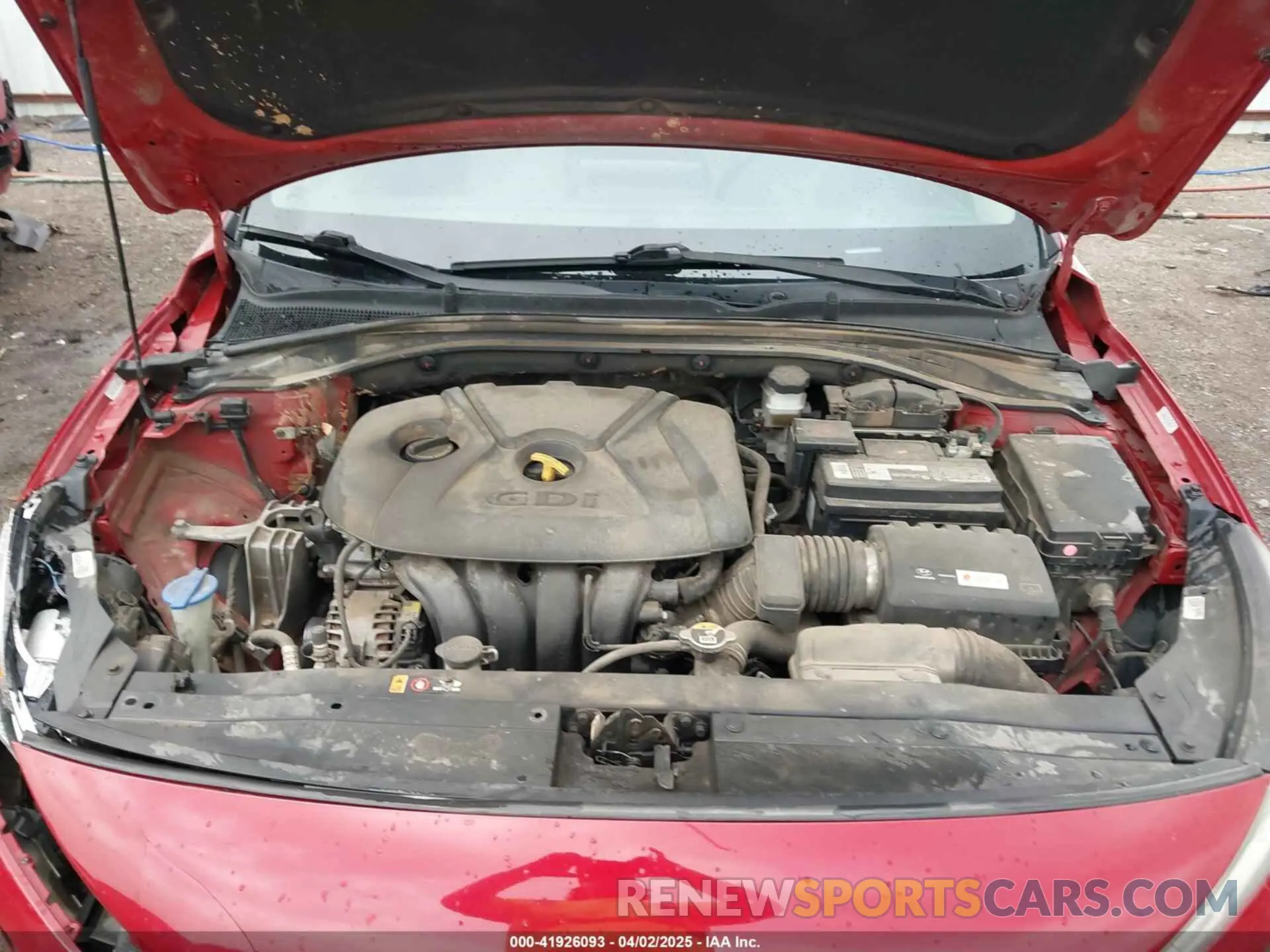 10 fotografías del automóvil dañado KMHH35LE6LU119338 HYUNDAI ELANTRA GT 2020