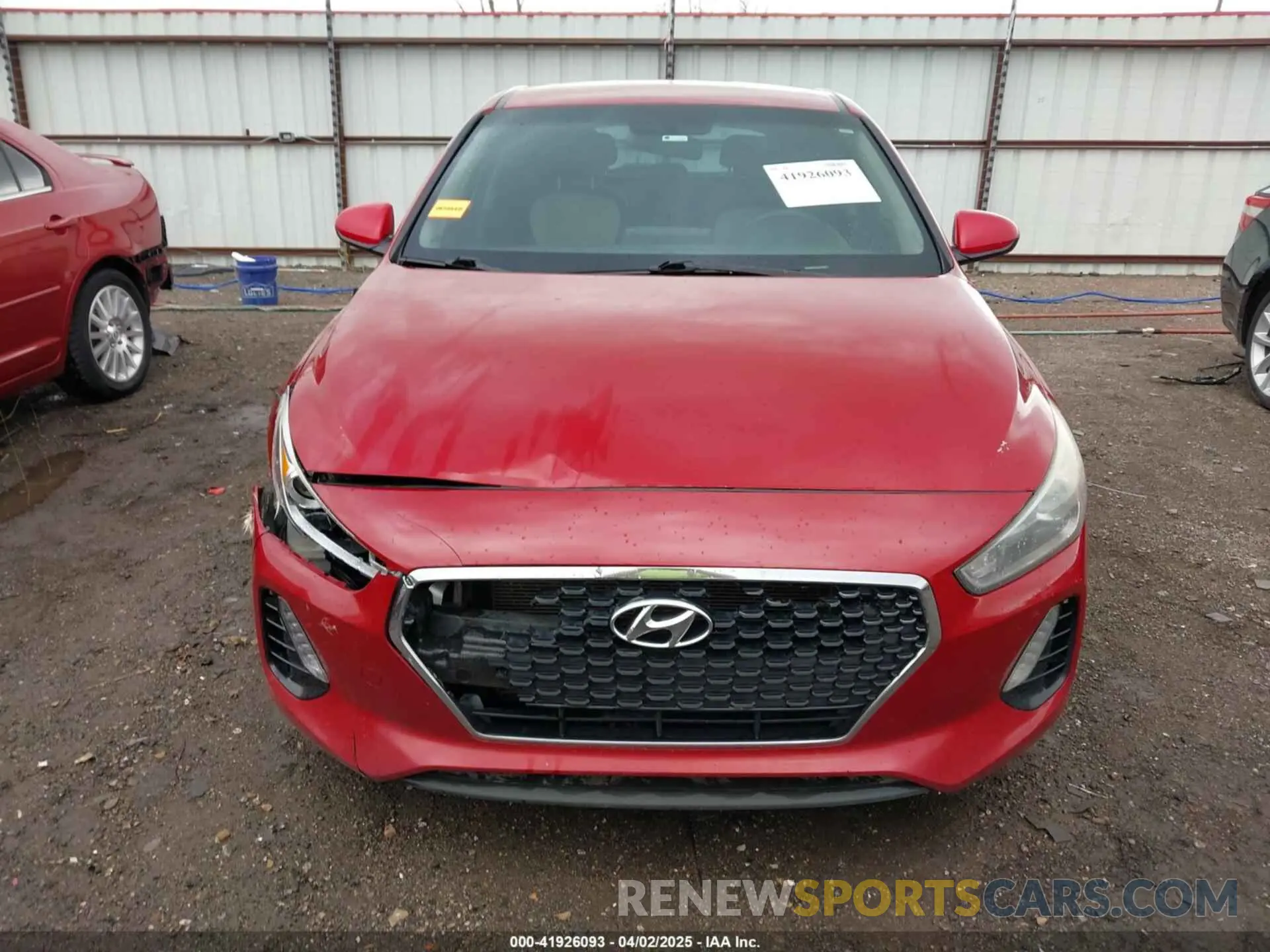 13 fotografías del automóvil dañado KMHH35LE6LU119338 HYUNDAI ELANTRA GT 2020