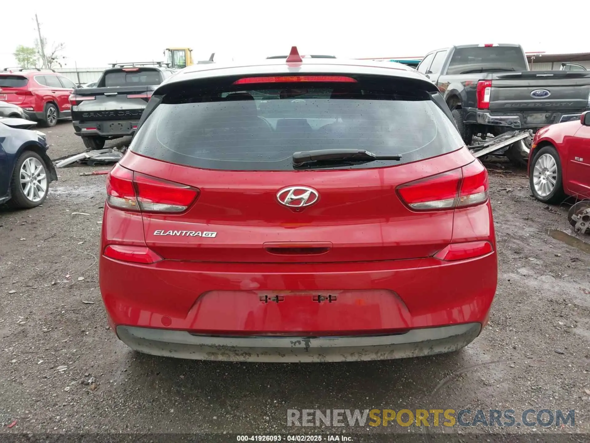 17 fotografías del automóvil dañado KMHH35LE6LU119338 HYUNDAI ELANTRA GT 2020