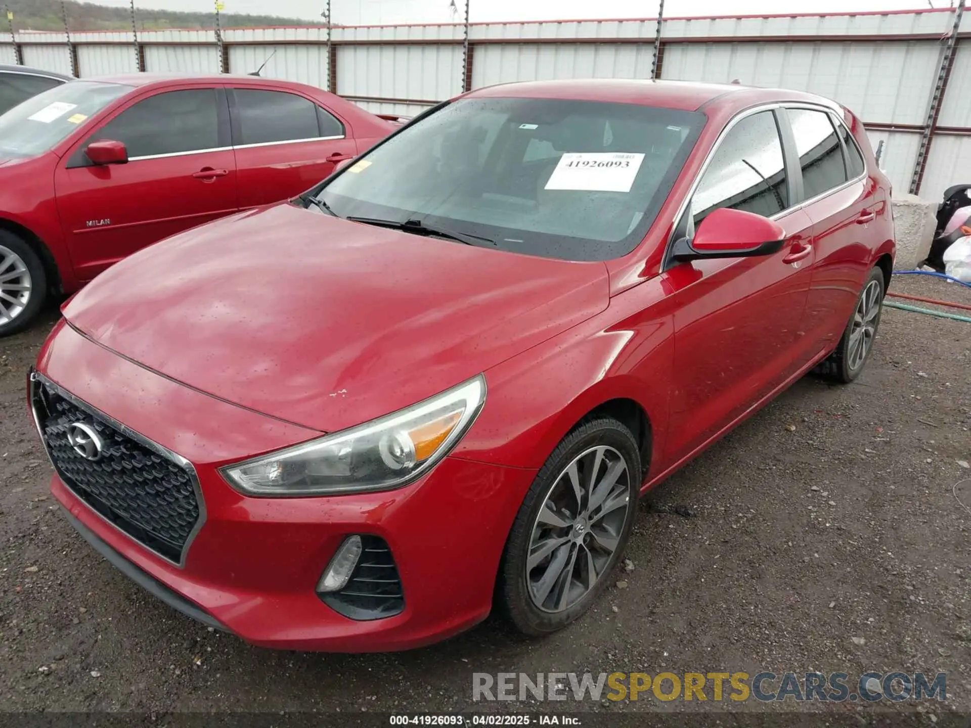 2 fotografías del automóvil dañado KMHH35LE6LU119338 HYUNDAI ELANTRA GT 2020