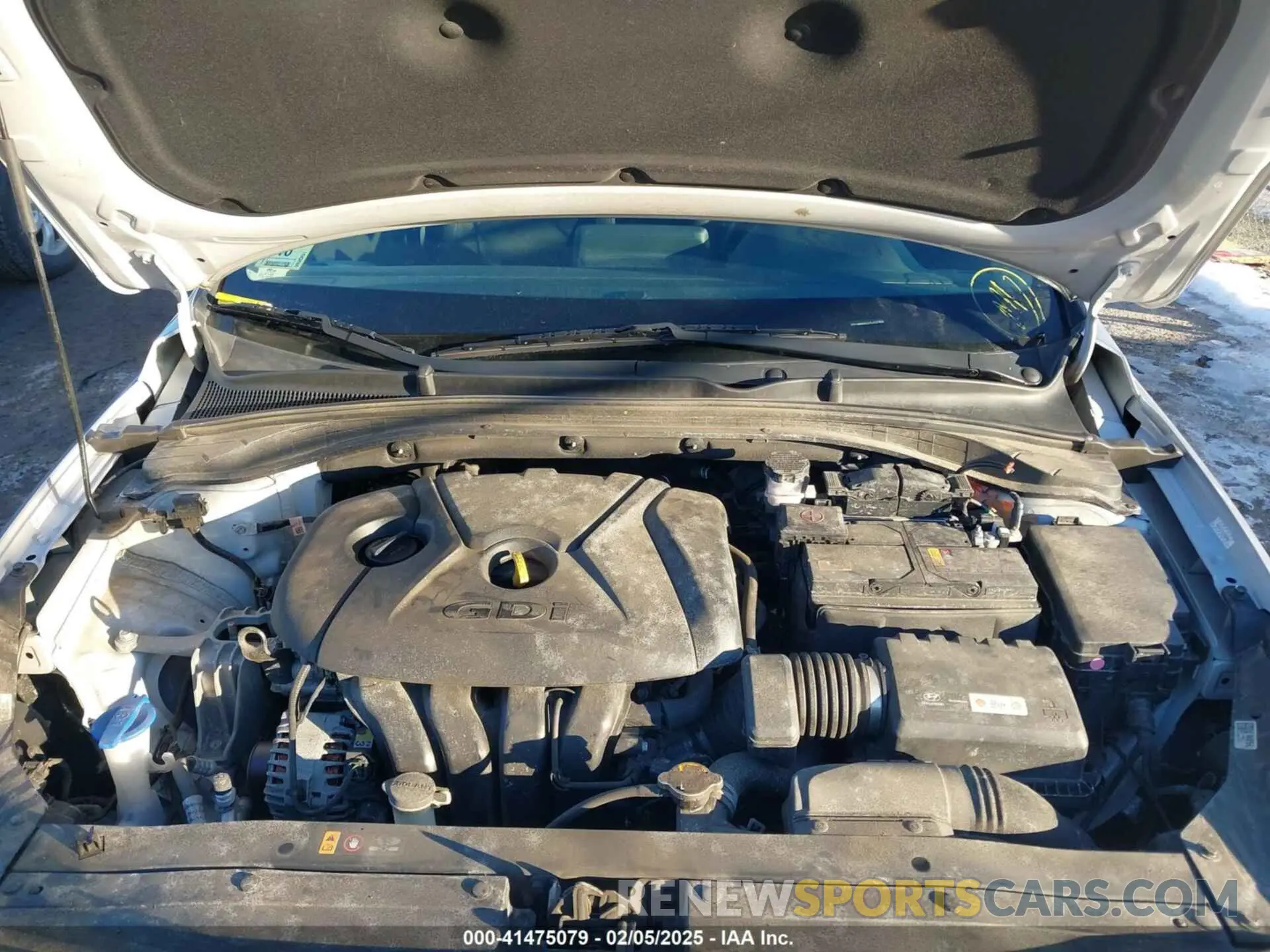 10 fotografías del automóvil dañado KMHH35LE7LU127402 HYUNDAI ELANTRA GT 2020