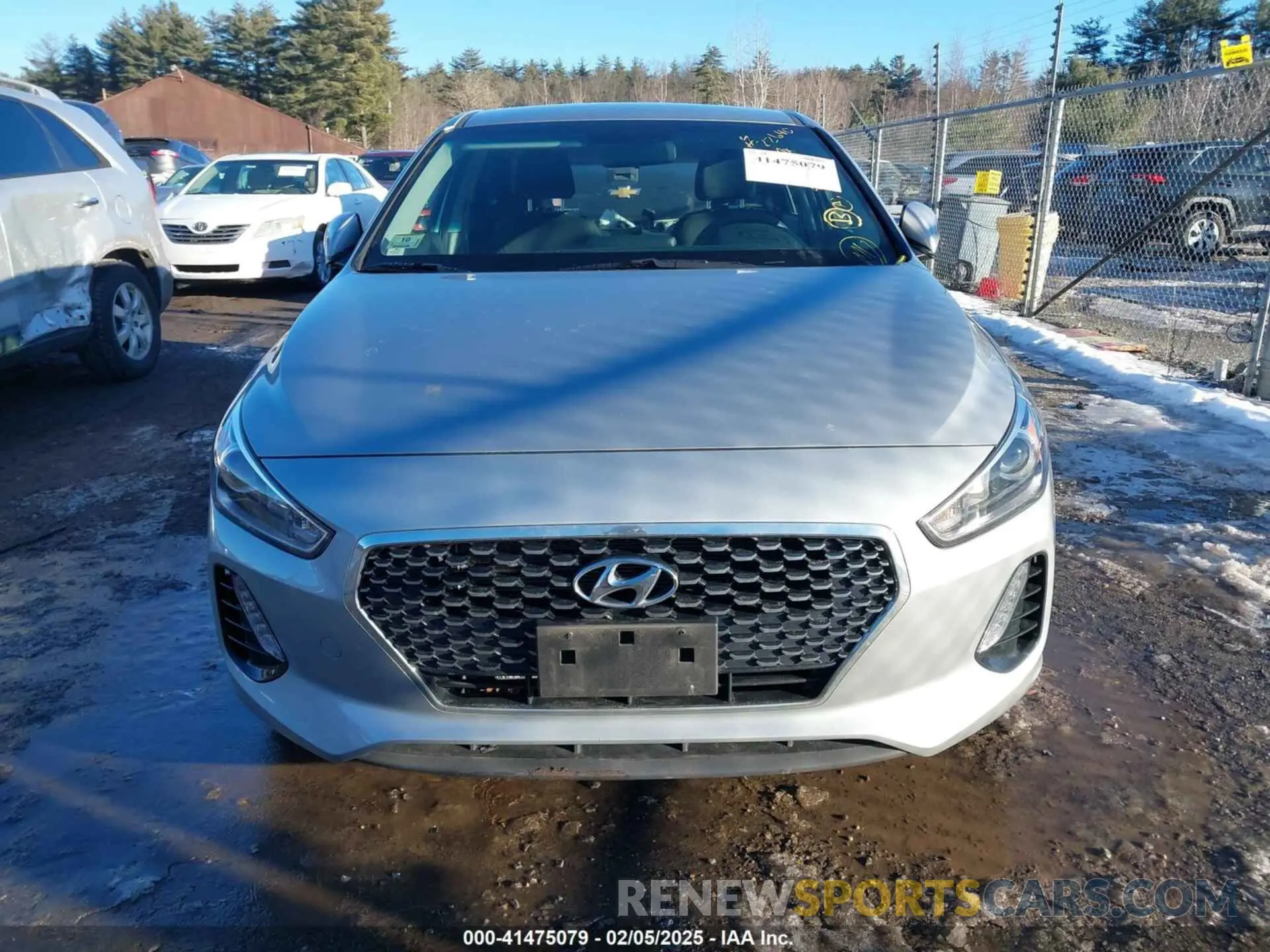 12 fotografías del automóvil dañado KMHH35LE7LU127402 HYUNDAI ELANTRA GT 2020
