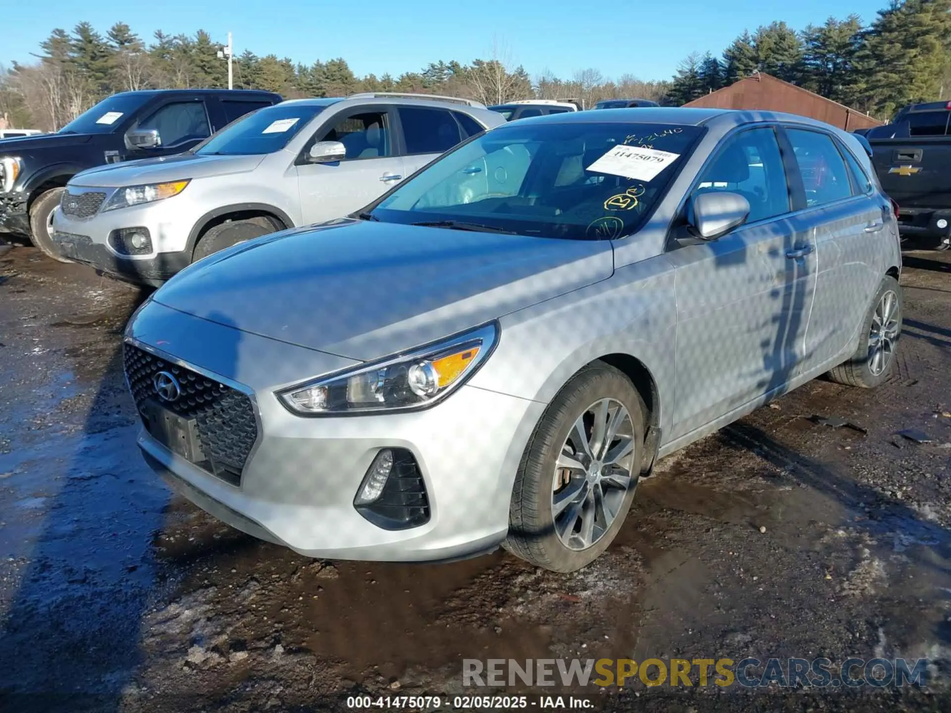2 fotografías del automóvil dañado KMHH35LE7LU127402 HYUNDAI ELANTRA GT 2020