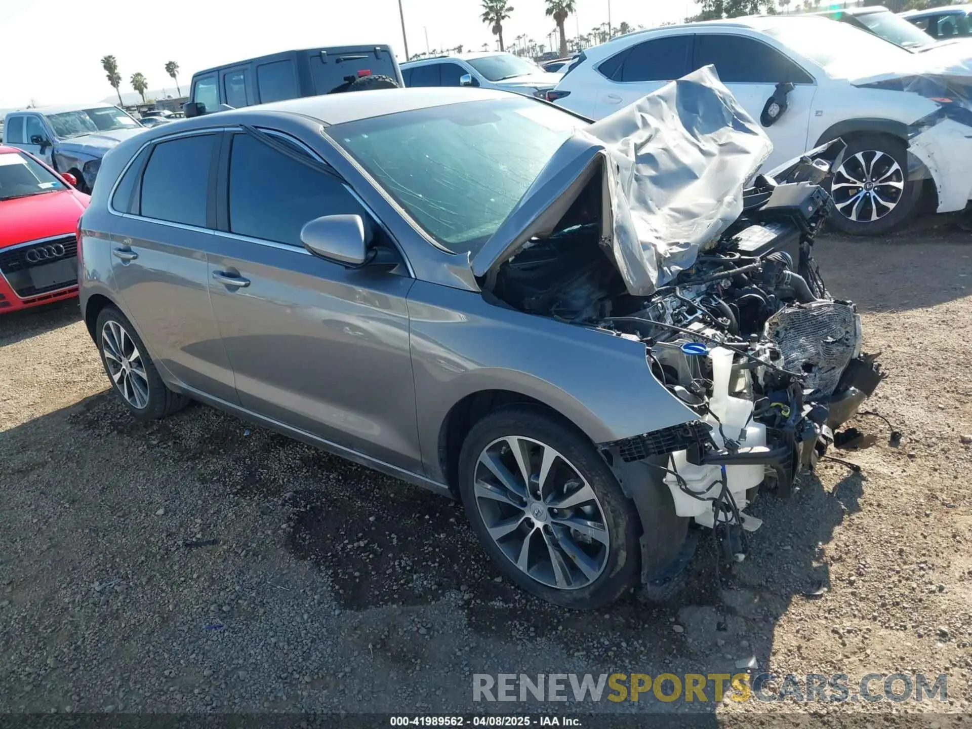 1 fotografías del automóvil dañado KMHH35LE7LU136794 HYUNDAI ELANTRA GT 2020