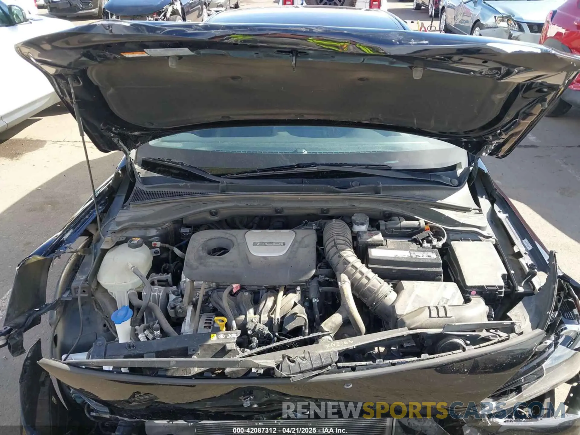 10 fotografías del automóvil dañado KMHH55LC0LU135575 HYUNDAI ELANTRA GT 2020