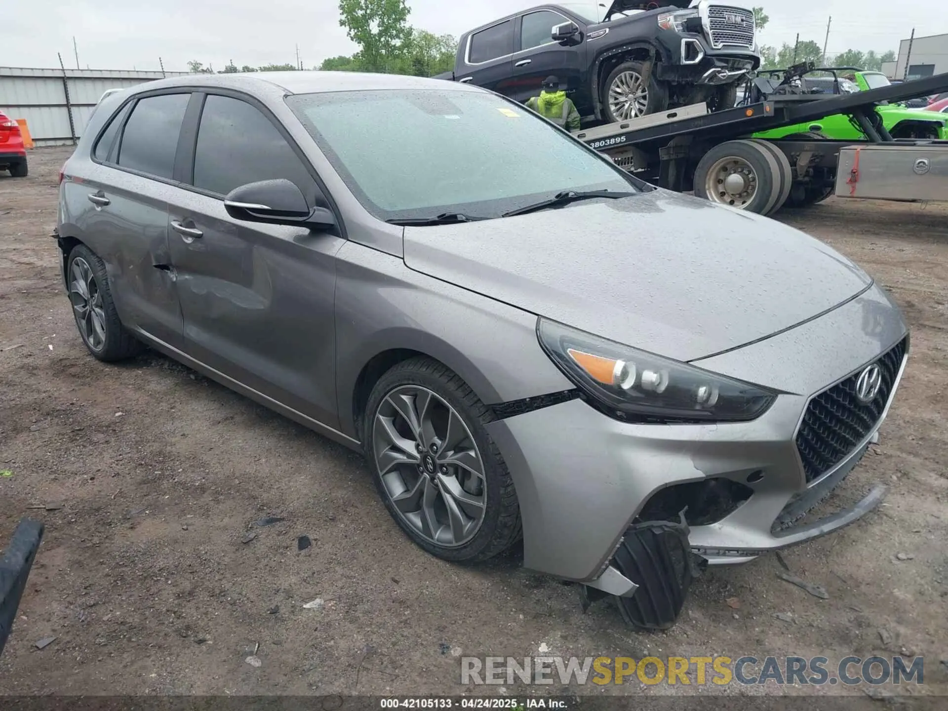 1 fotografías del automóvil dañado KMHH55LC8LU127949 HYUNDAI ELANTRA GT 2020