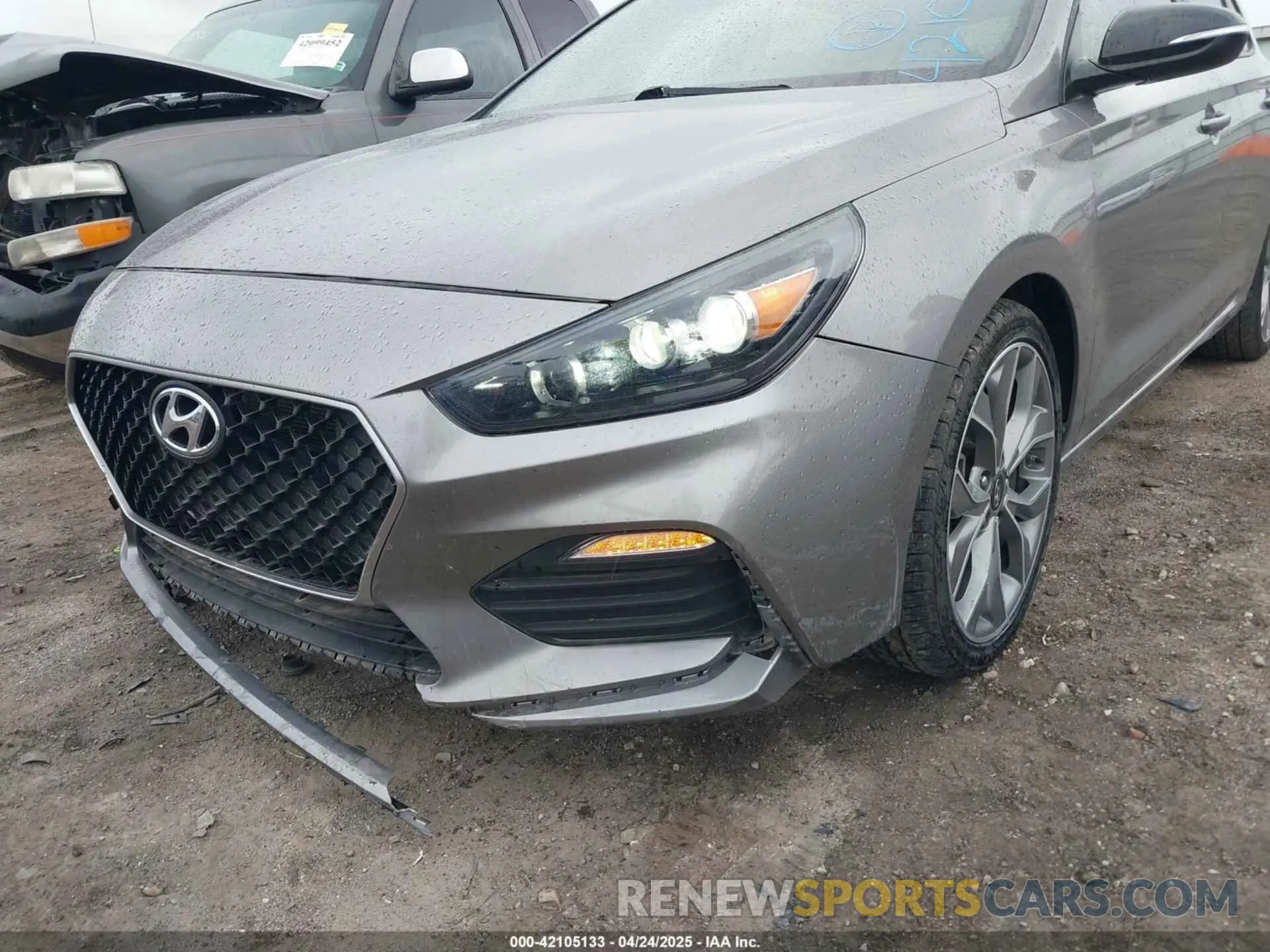 18 fotografías del automóvil dañado KMHH55LC8LU127949 HYUNDAI ELANTRA GT 2020