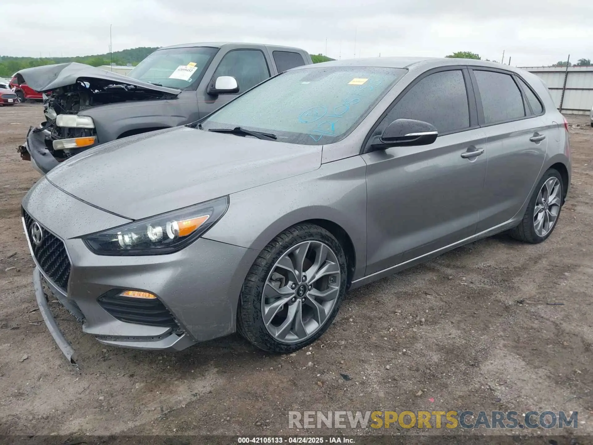2 fotografías del automóvil dañado KMHH55LC8LU127949 HYUNDAI ELANTRA GT 2020