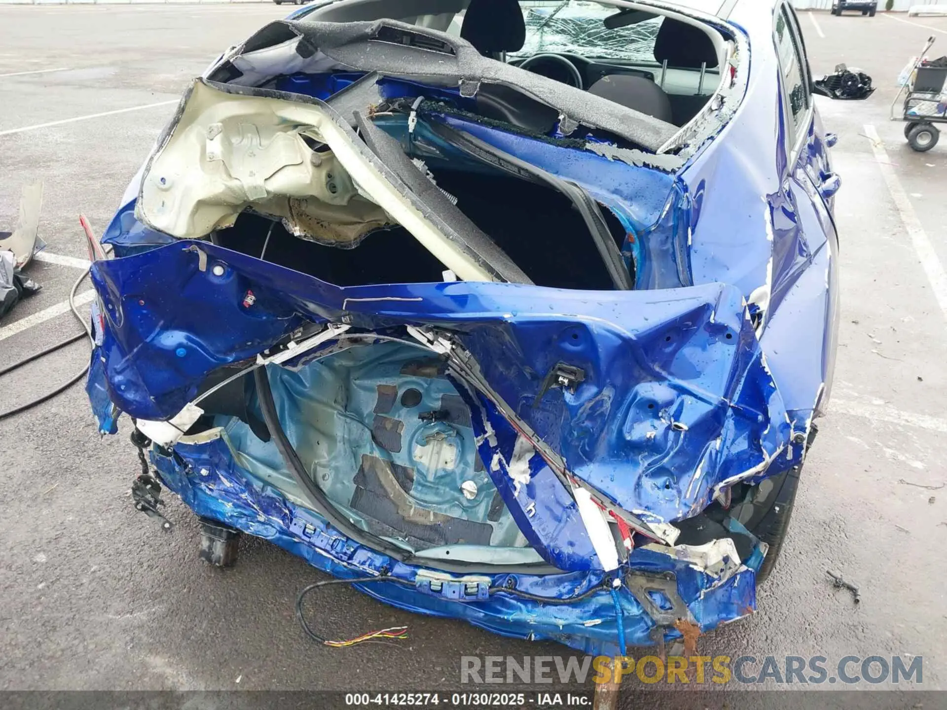 18 fotografías del automóvil dañado KMHLM4AJ0MU008190 HYUNDAI ELANTRA HYBRID 2021