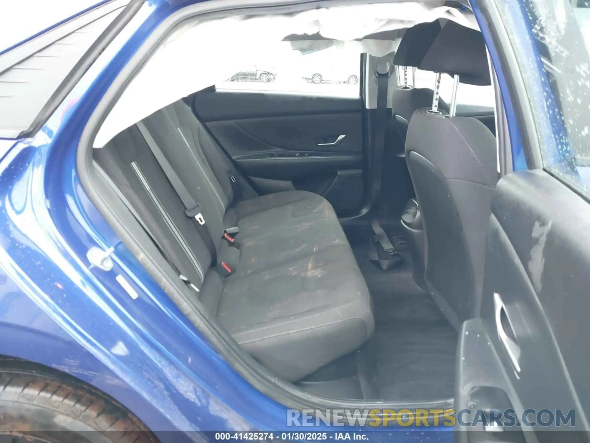 8 fotografías del automóvil dañado KMHLM4AJ0MU008190 HYUNDAI ELANTRA HYBRID 2021