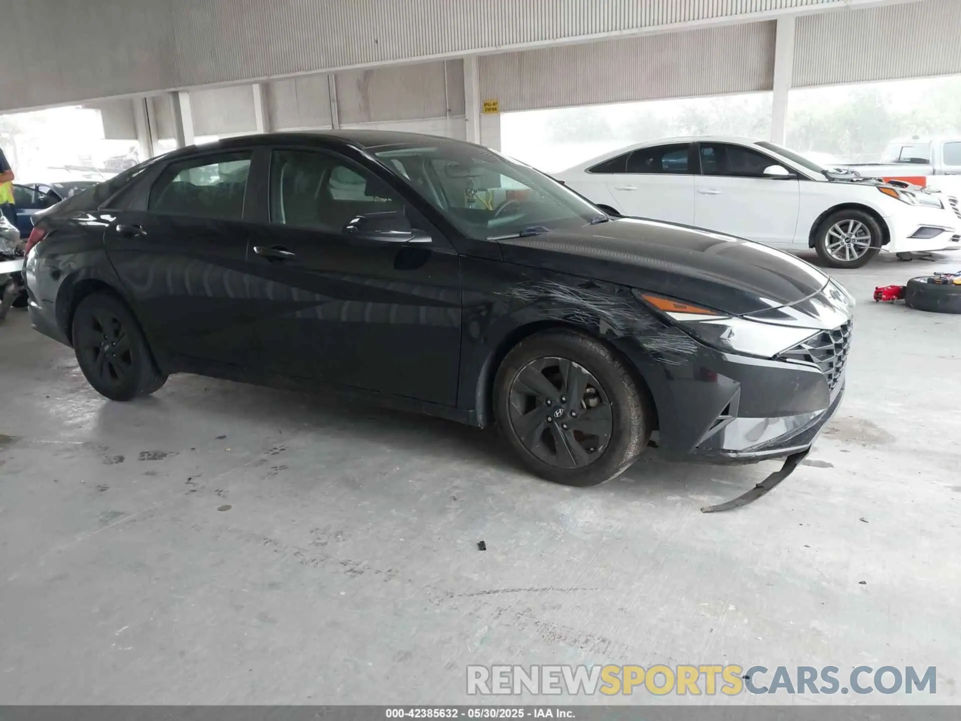 1 fotografías del automóvil dañado KMHLM4AJ8MU005392 HYUNDAI ELANTRA HYBRID 2021