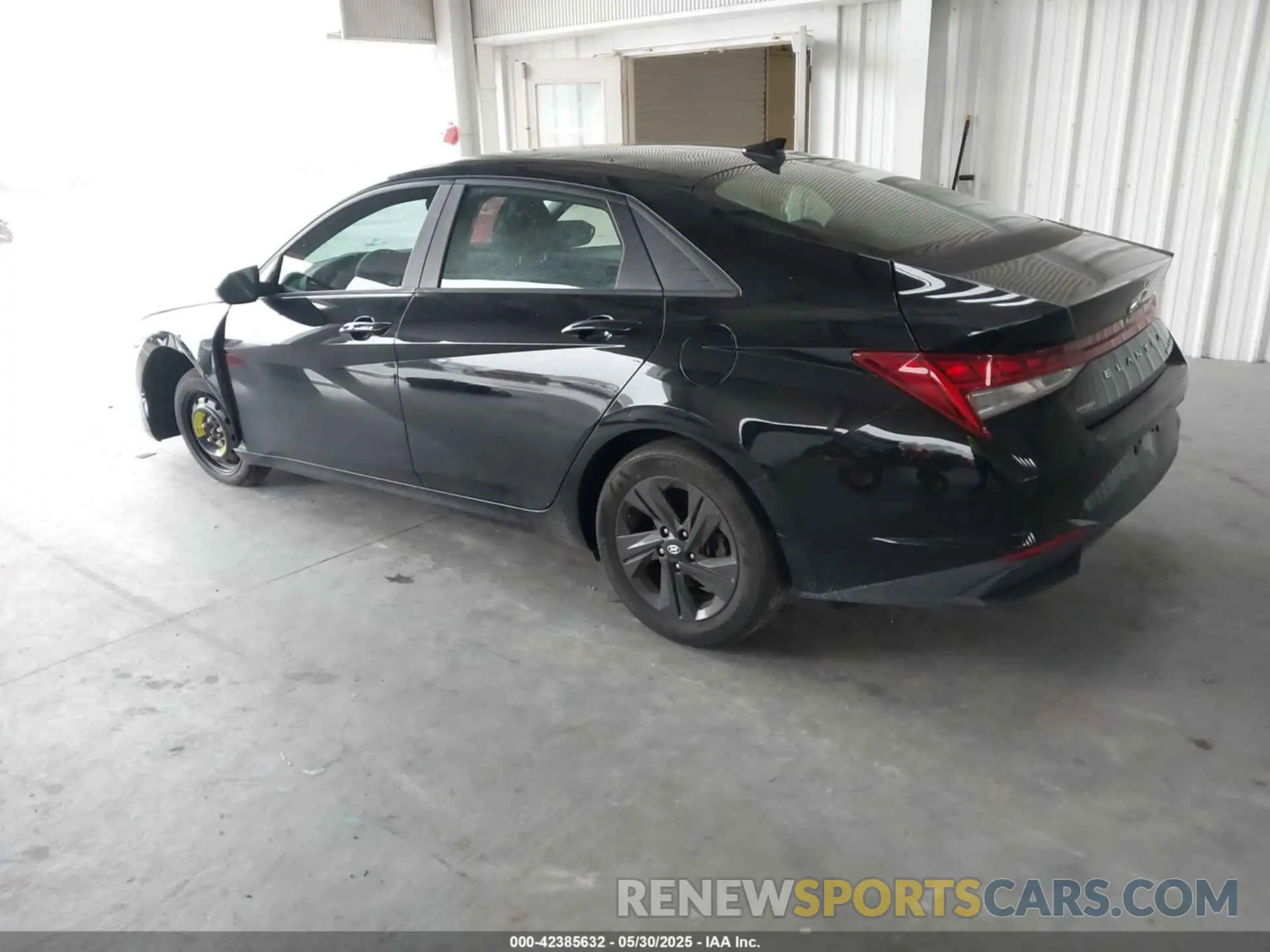 3 fotografías del automóvil dañado KMHLM4AJ8MU005392 HYUNDAI ELANTRA HYBRID 2021