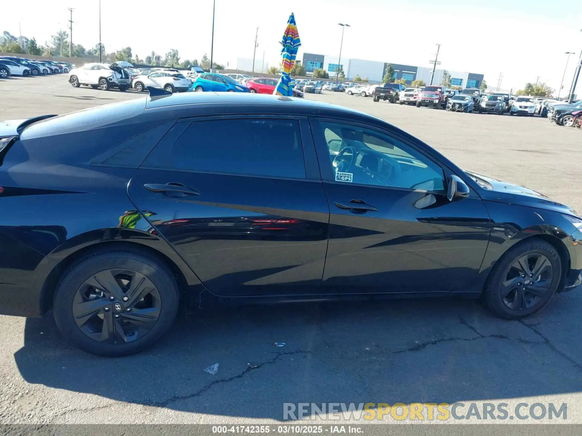 14 fotografías del automóvil dañado KMHLM4AJ8MU012133 HYUNDAI ELANTRA HYBRID 2021
