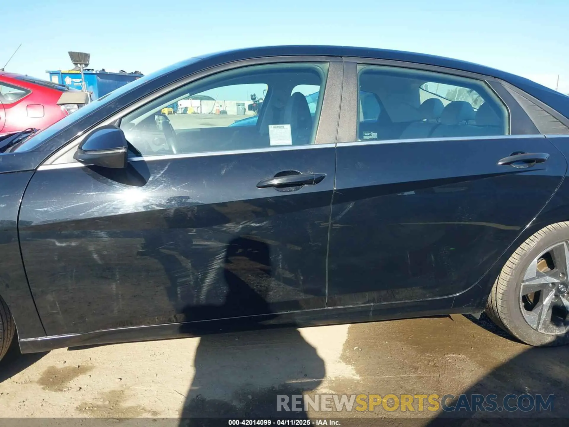 15 fotografías del automóvil dañado KMHLN4AJ4MU005340 HYUNDAI ELANTRA HYBRID 2021