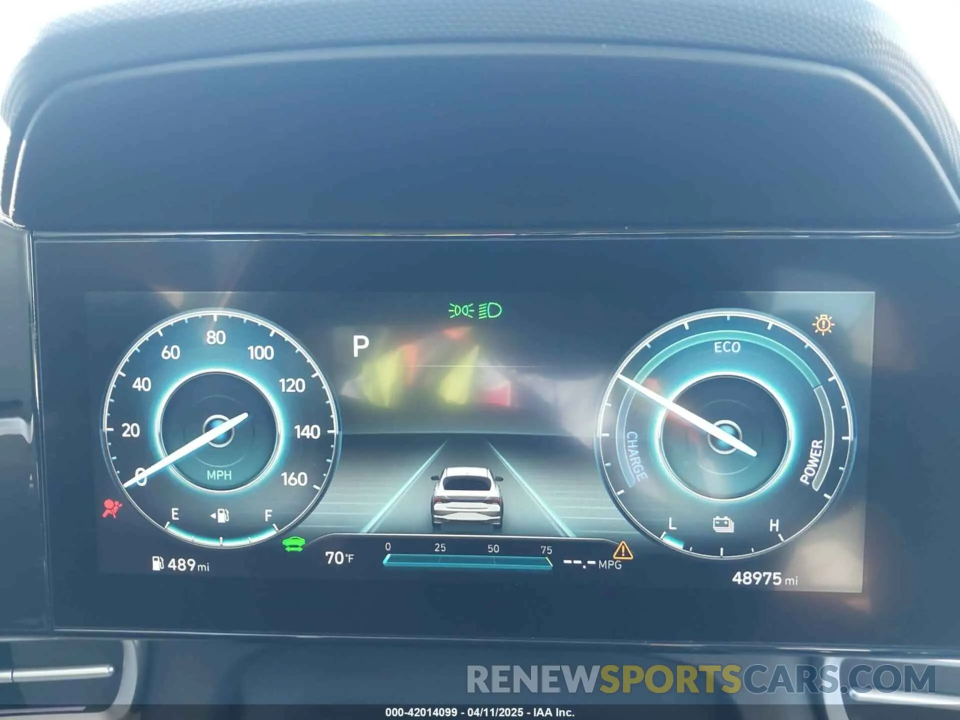 7 fotografías del automóvil dañado KMHLN4AJ4MU005340 HYUNDAI ELANTRA HYBRID 2021