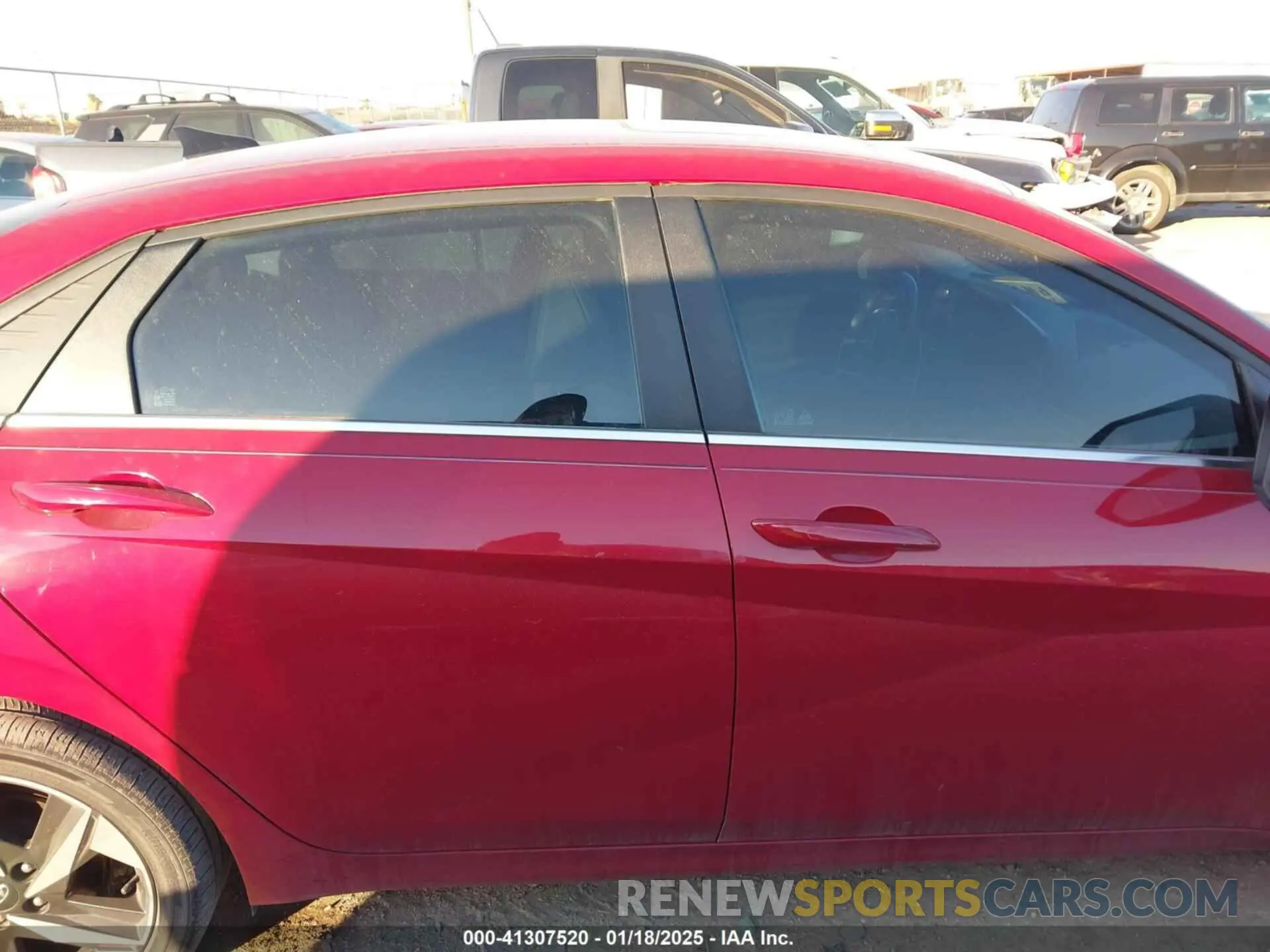 13 fotografías del automóvil dañado KMHLN4AJ9MU010243 HYUNDAI ELANTRA HYBRID 2021